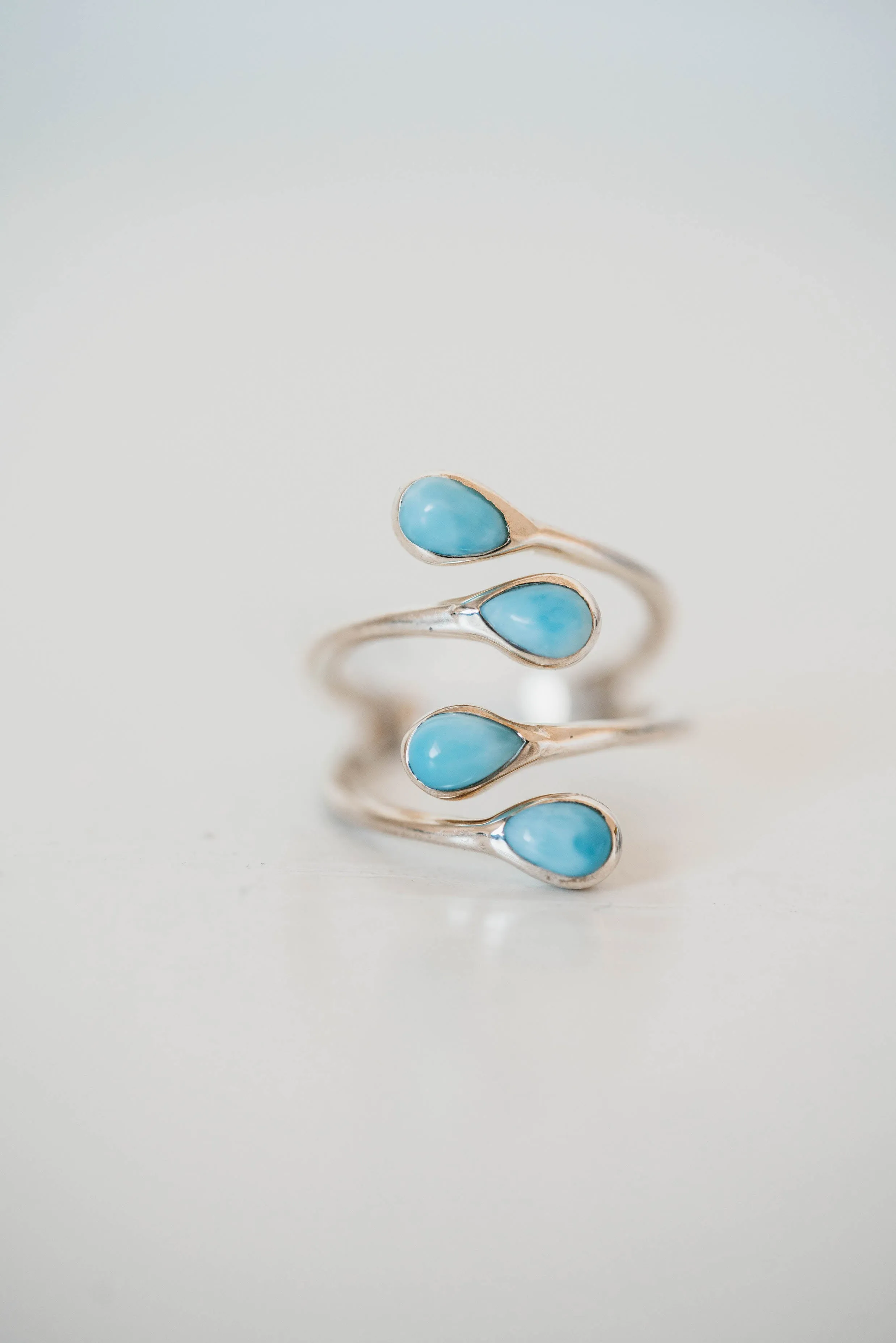 Phillip Ring | Larimar sold by Goldie Lew