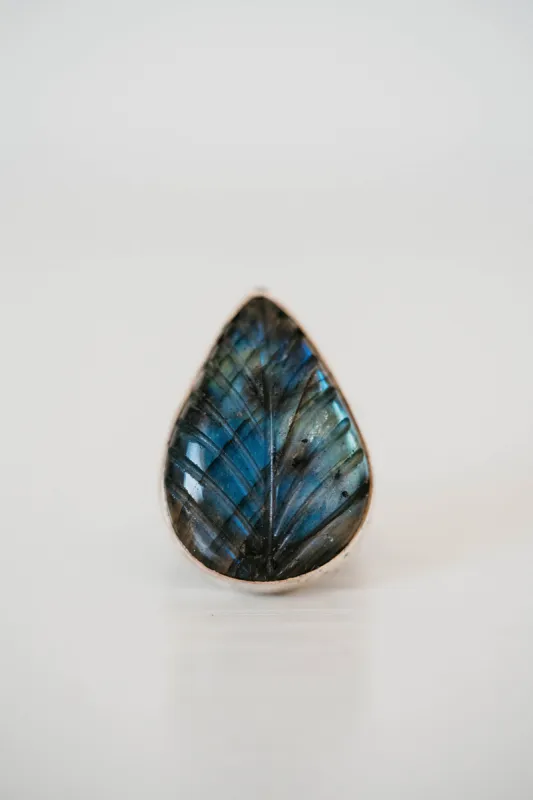 Templa Ring | Labradorite - FINAL SALE sold by Goldie Lew