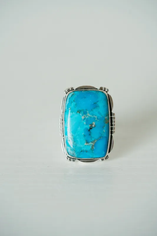 Mandy Ring | Turquoise - FINAL SALE sold by Goldie Lew