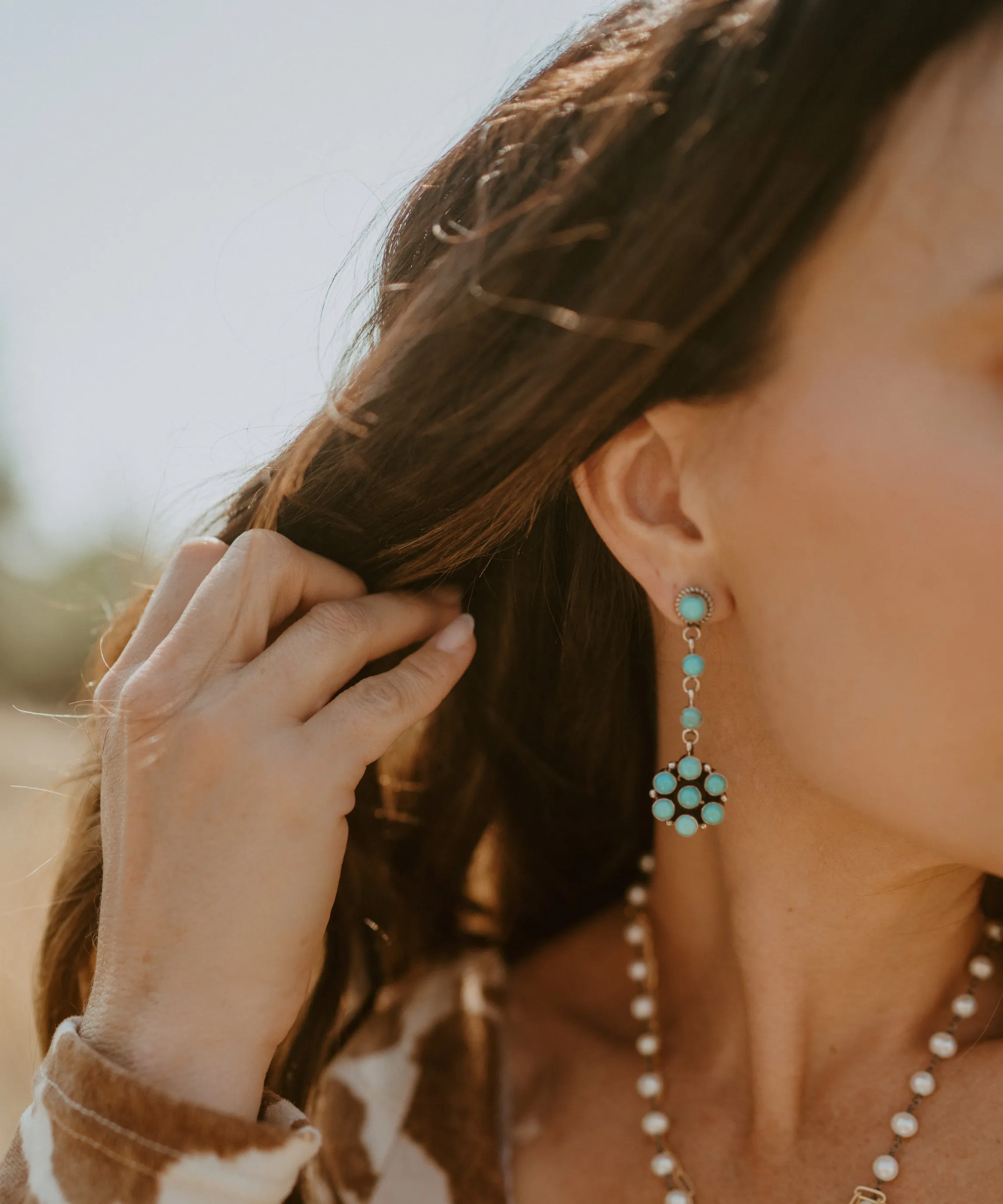 Helena Earrings | Small sold by Goldie Lew product image thumbnail 2