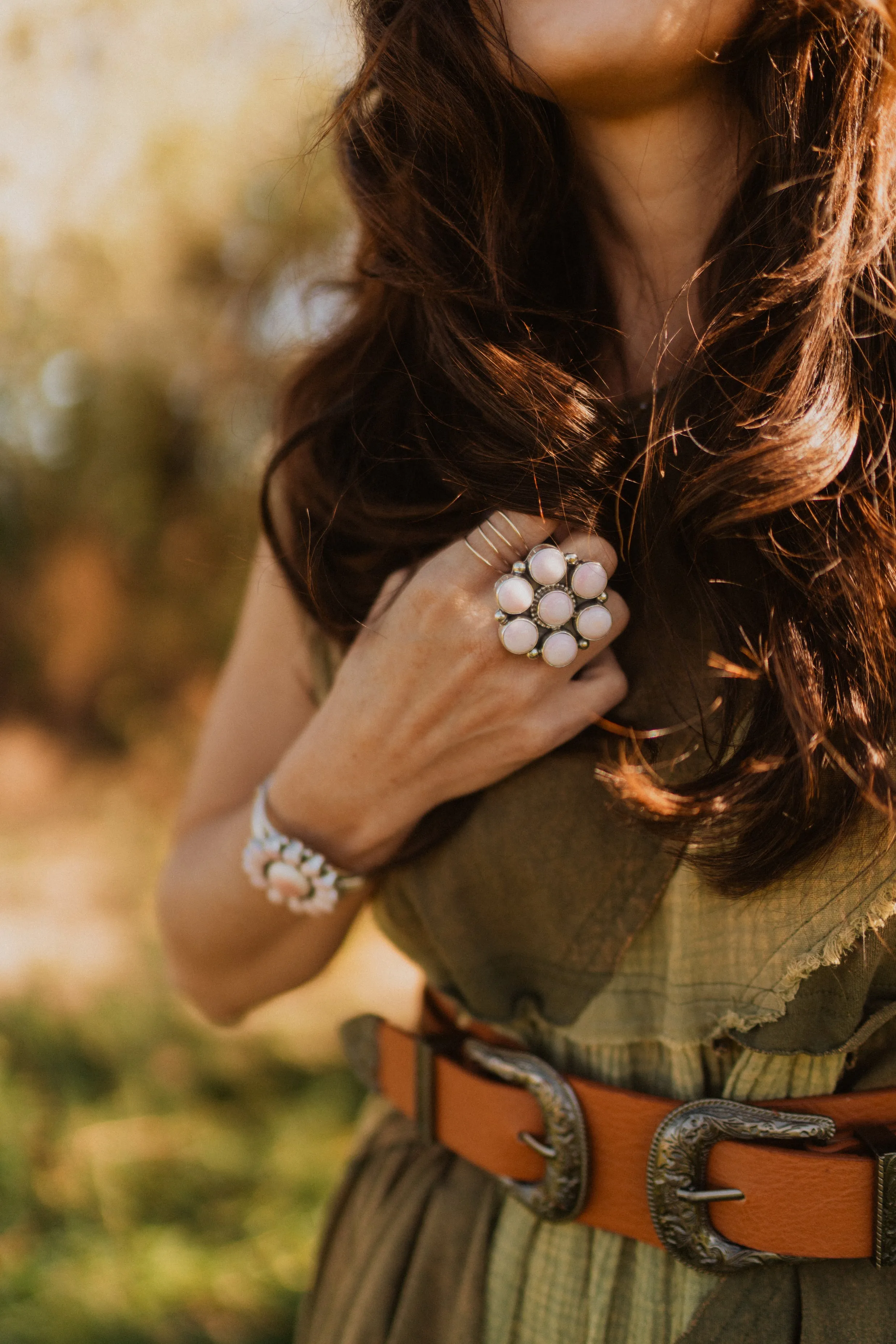 Cherry Blossom Ring sold by Goldie Lew product image thumbnail 3