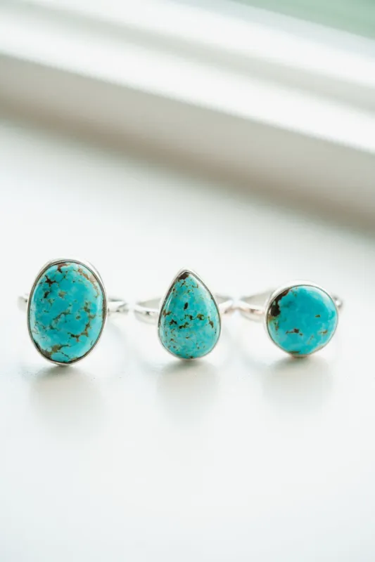 Sunny Ring | Turquoise sold by Goldie Lew