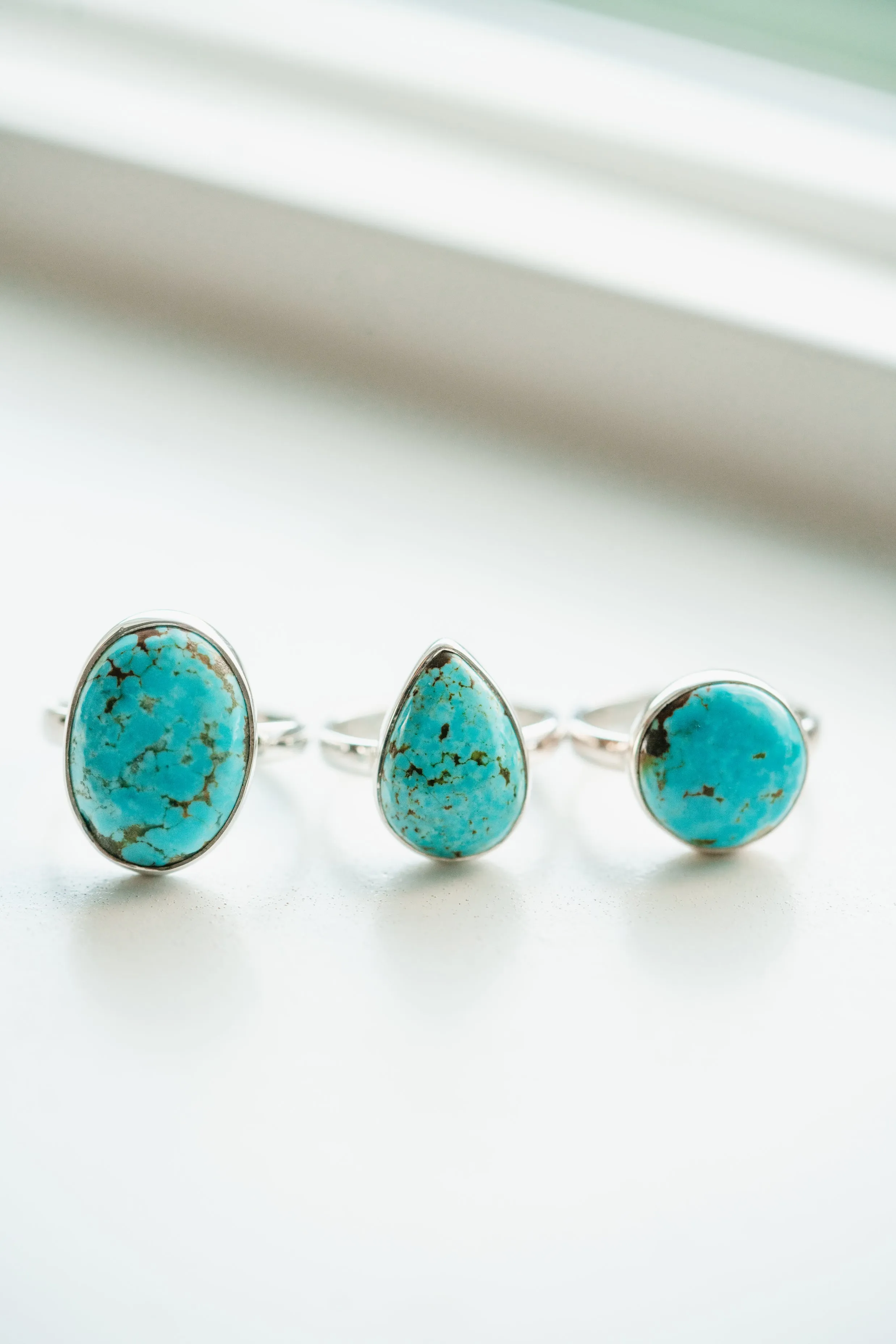 Sunny Ring | Turquoise sold by Goldie Lew