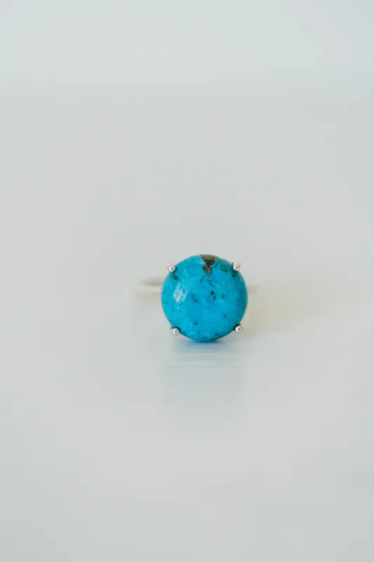 Maleficent Ring | Kingman Turquoise sold by Goldie Lew