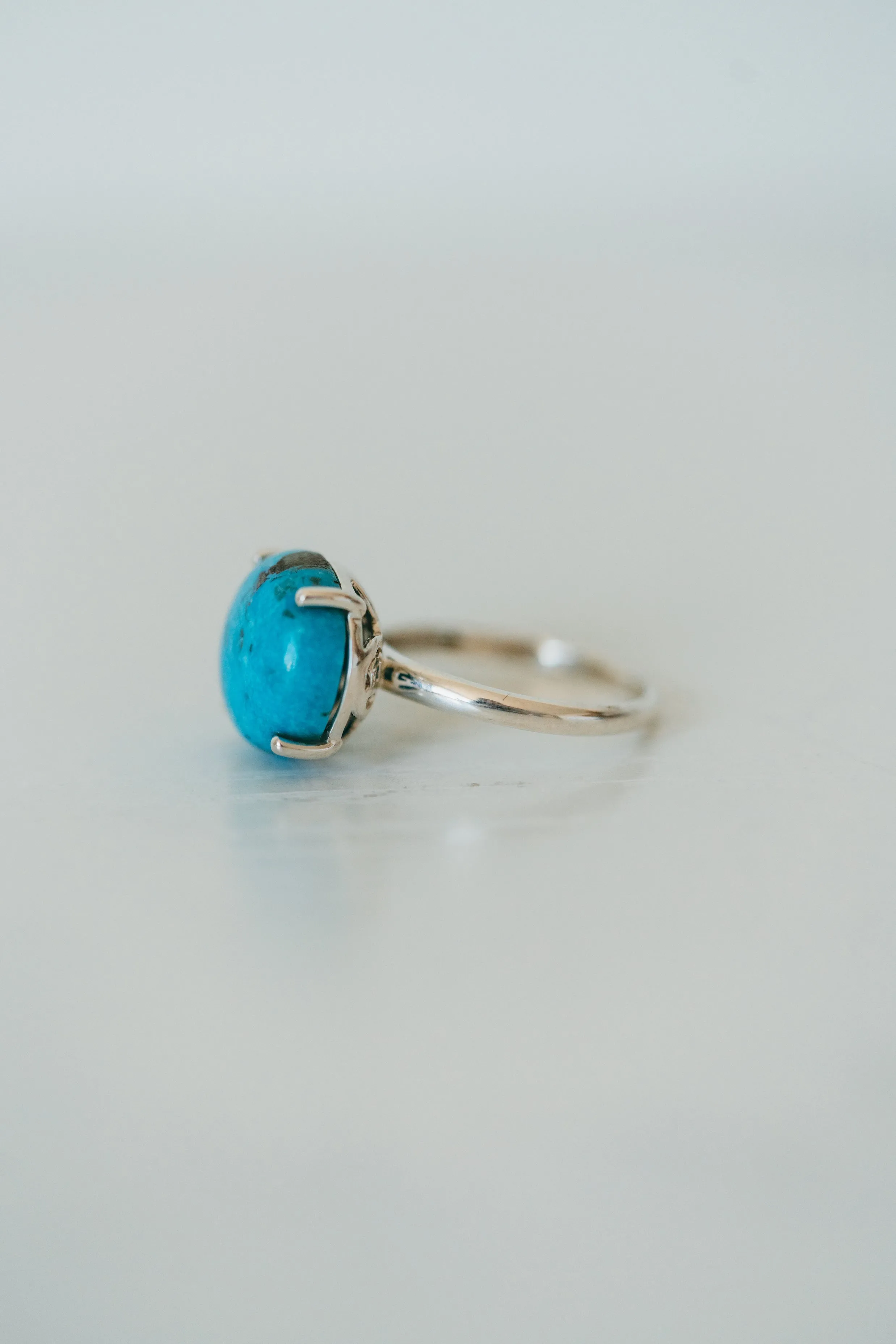 Maleficent Ring | Kingman Turquoise sold by Goldie Lew product image thumbnail 4
