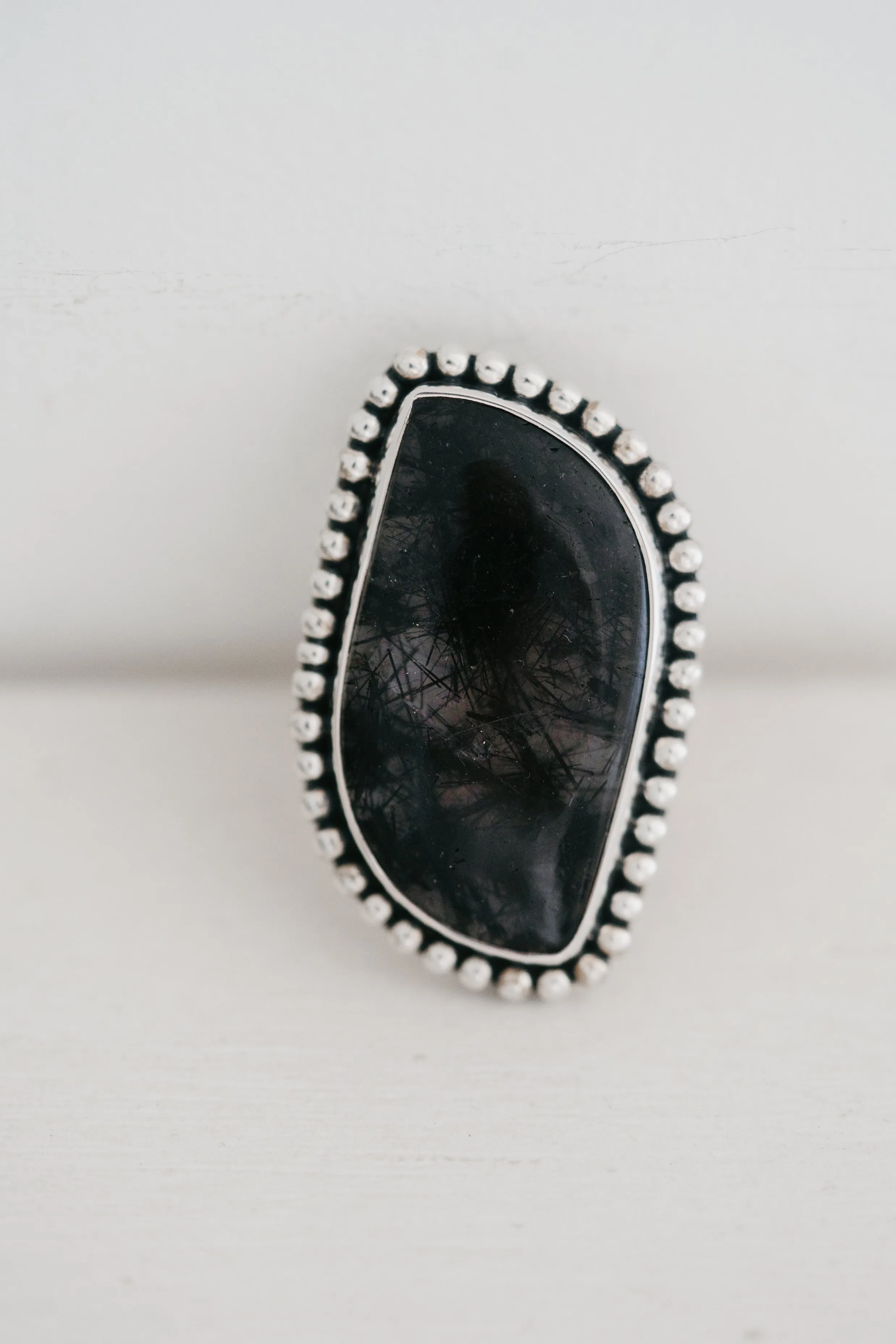 Betsy Ring | Black Rotile sold by Goldie Lew product image thumbnail 5