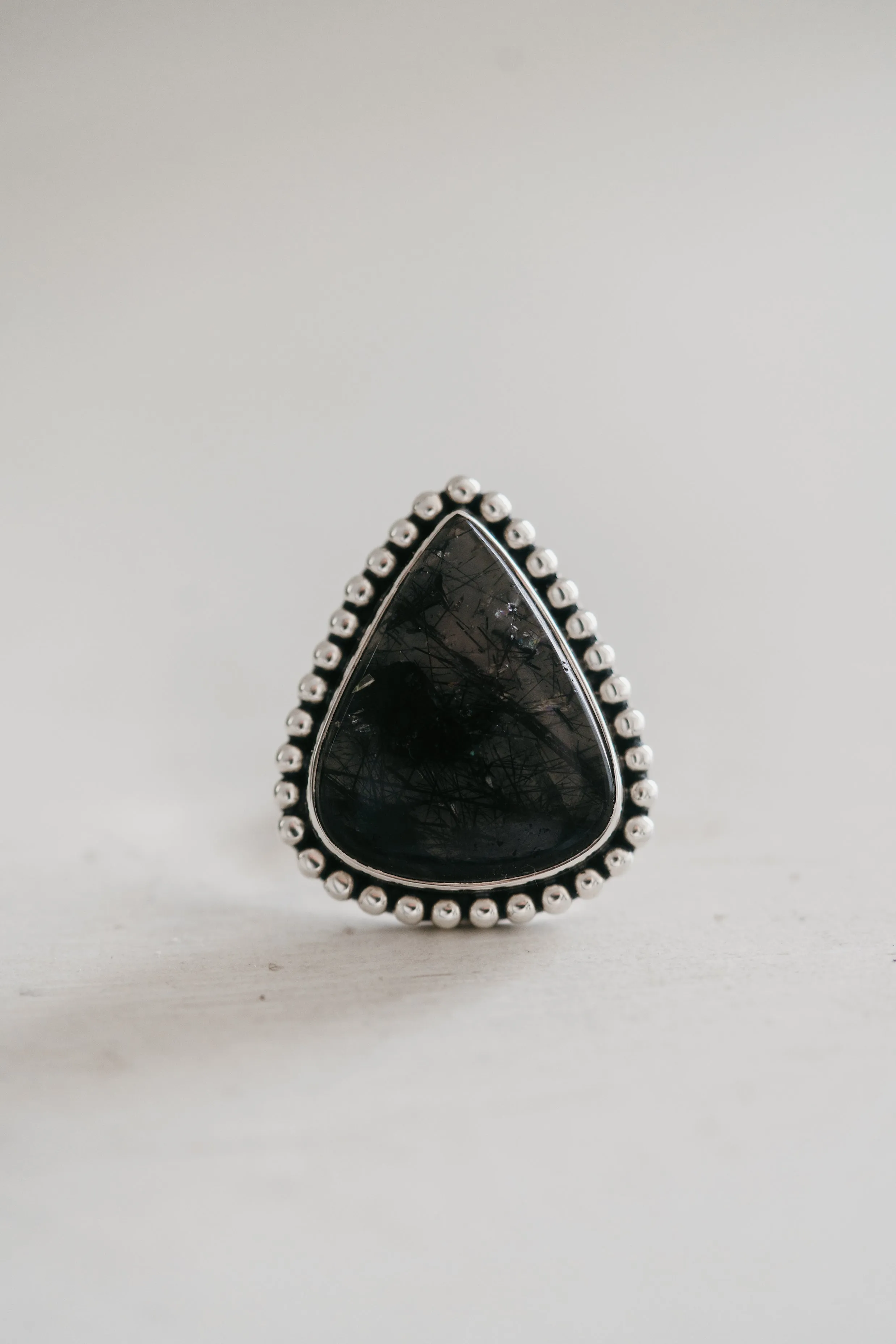 Betsy Ring | Black Rotile sold by Goldie Lew product image thumbnail 4