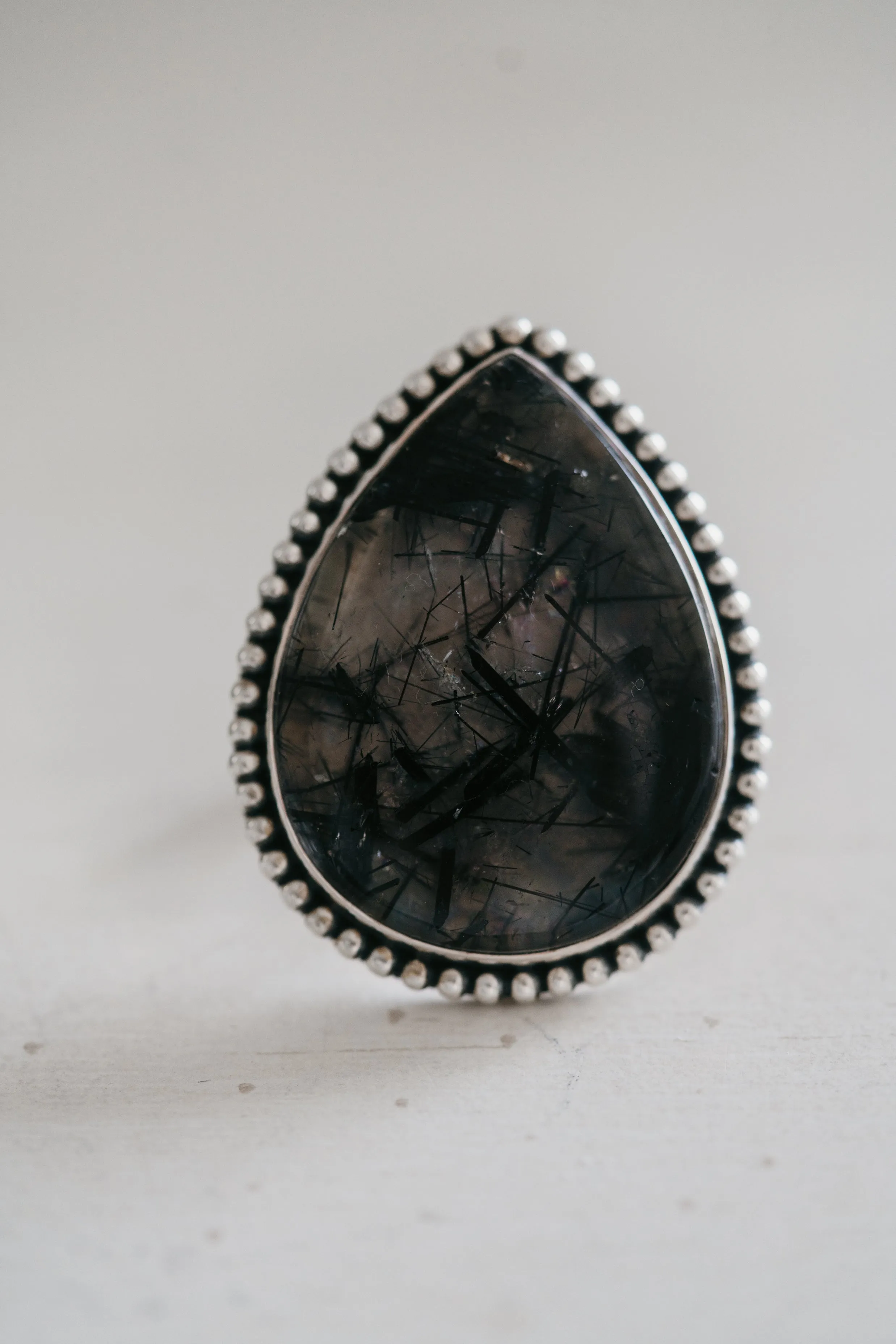 Betsy Ring | Black Rotile sold by Goldie Lew product image thumbnail 2