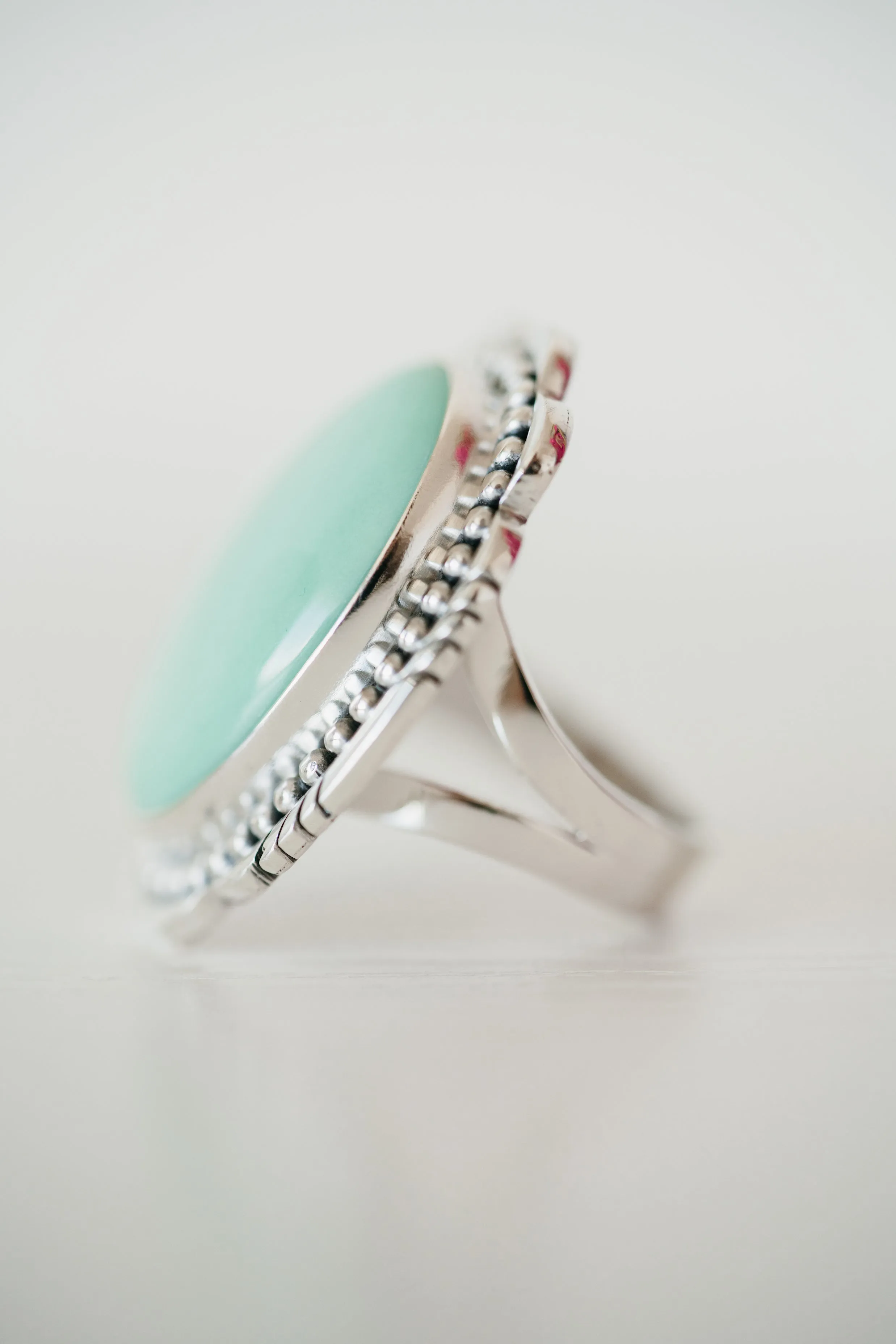 Bristol Ring | Variscite sold by Goldie Lew product image thumbnail 4