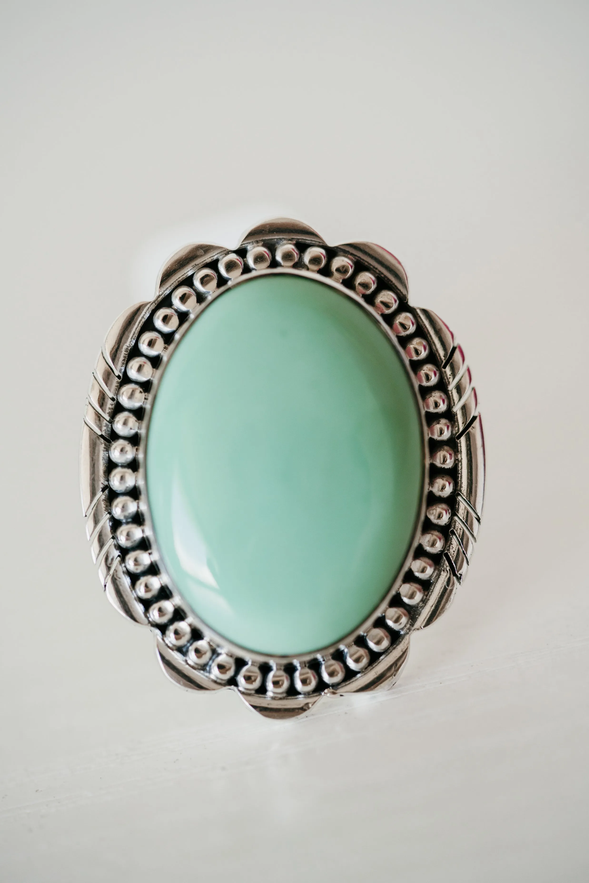 Bristol Ring | Variscite sold by Goldie Lew