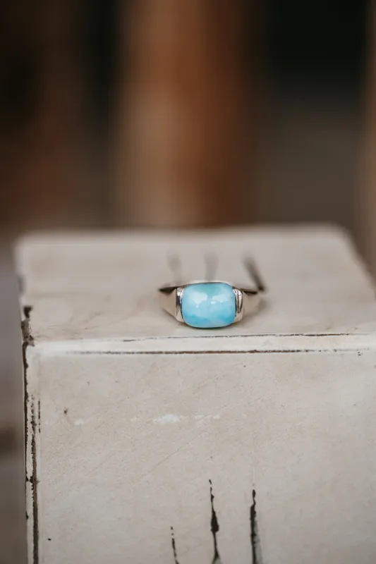 Kellen Ring | Larimar sold by Goldie Lew