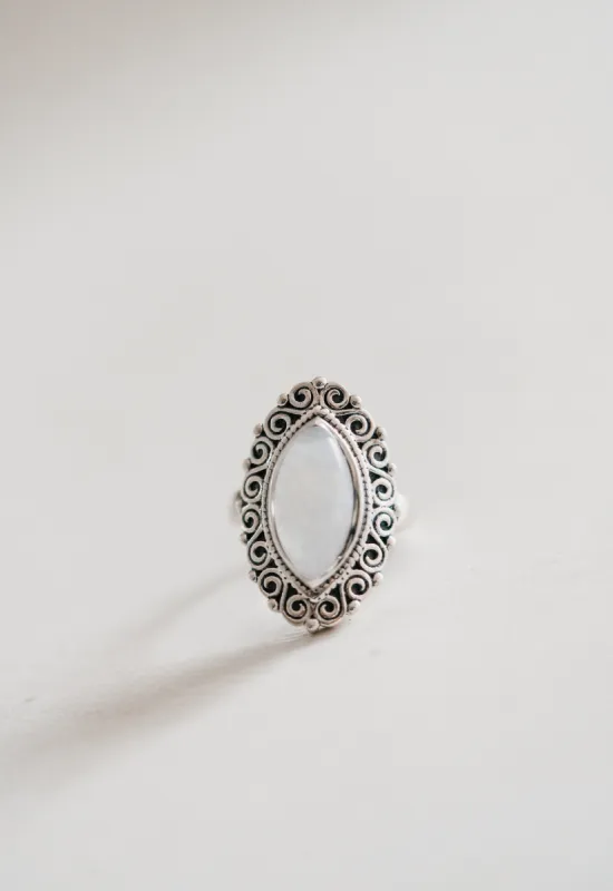 Chicago Ring | Moonstone sold by Goldie Lew