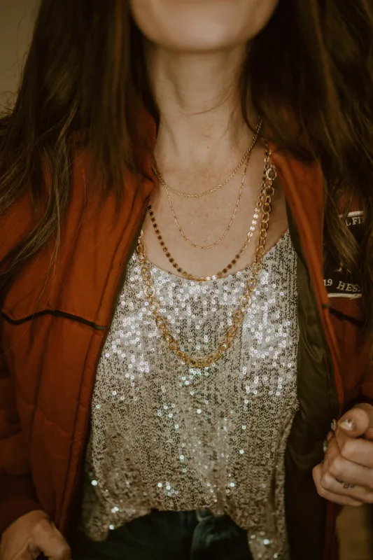 Gold Necklace Set  #8 sold by Goldie Lew