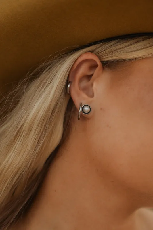 Moira Studs | Pearl sold by Goldie Lew