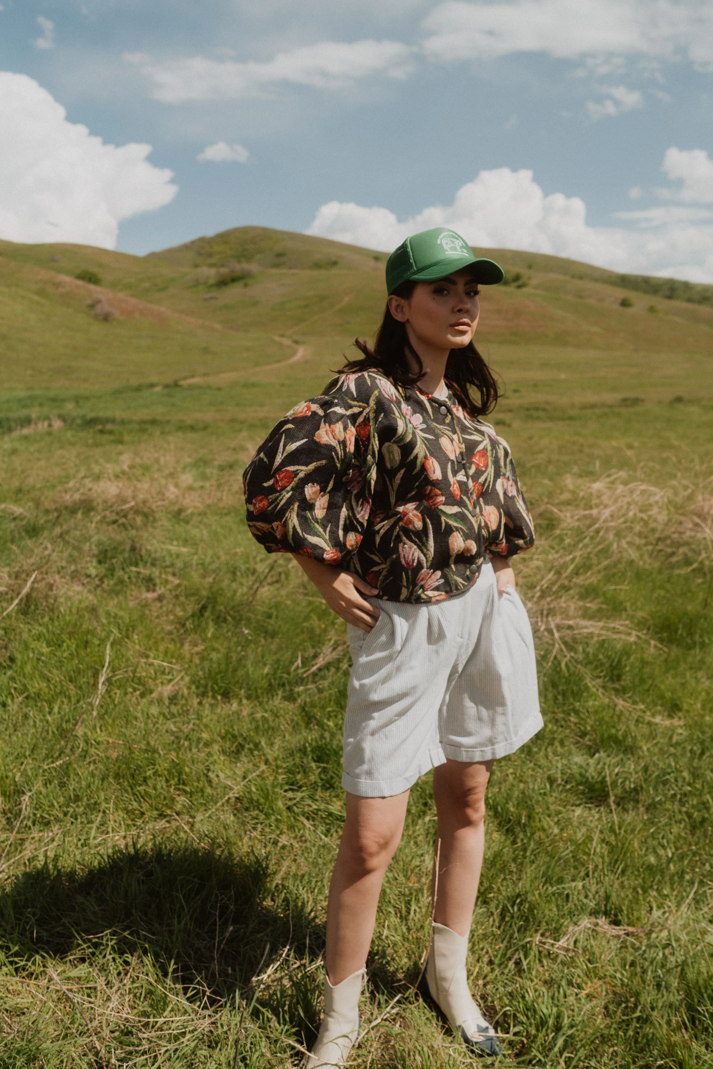 Fallen Roses Jacket | Extended Sizes sold by Goldie Lew