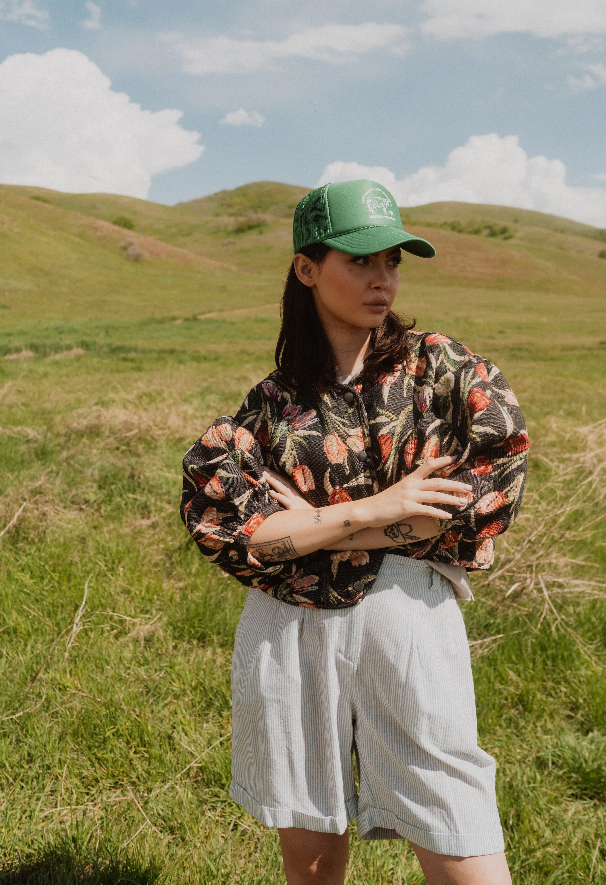 Fallen Roses Jacket | Extended Sizes sold by Goldie Lew product image thumbnail 2