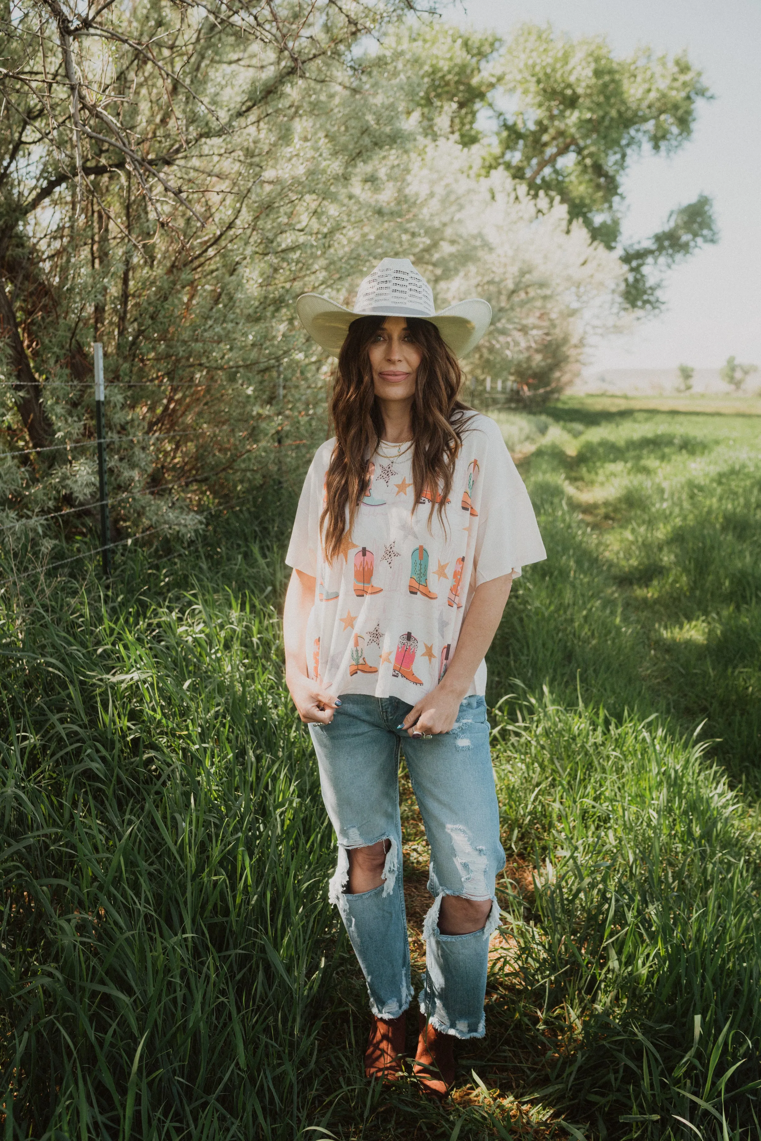 Nothin' But Boots Top sold by Goldie Lew product image thumbnail 3