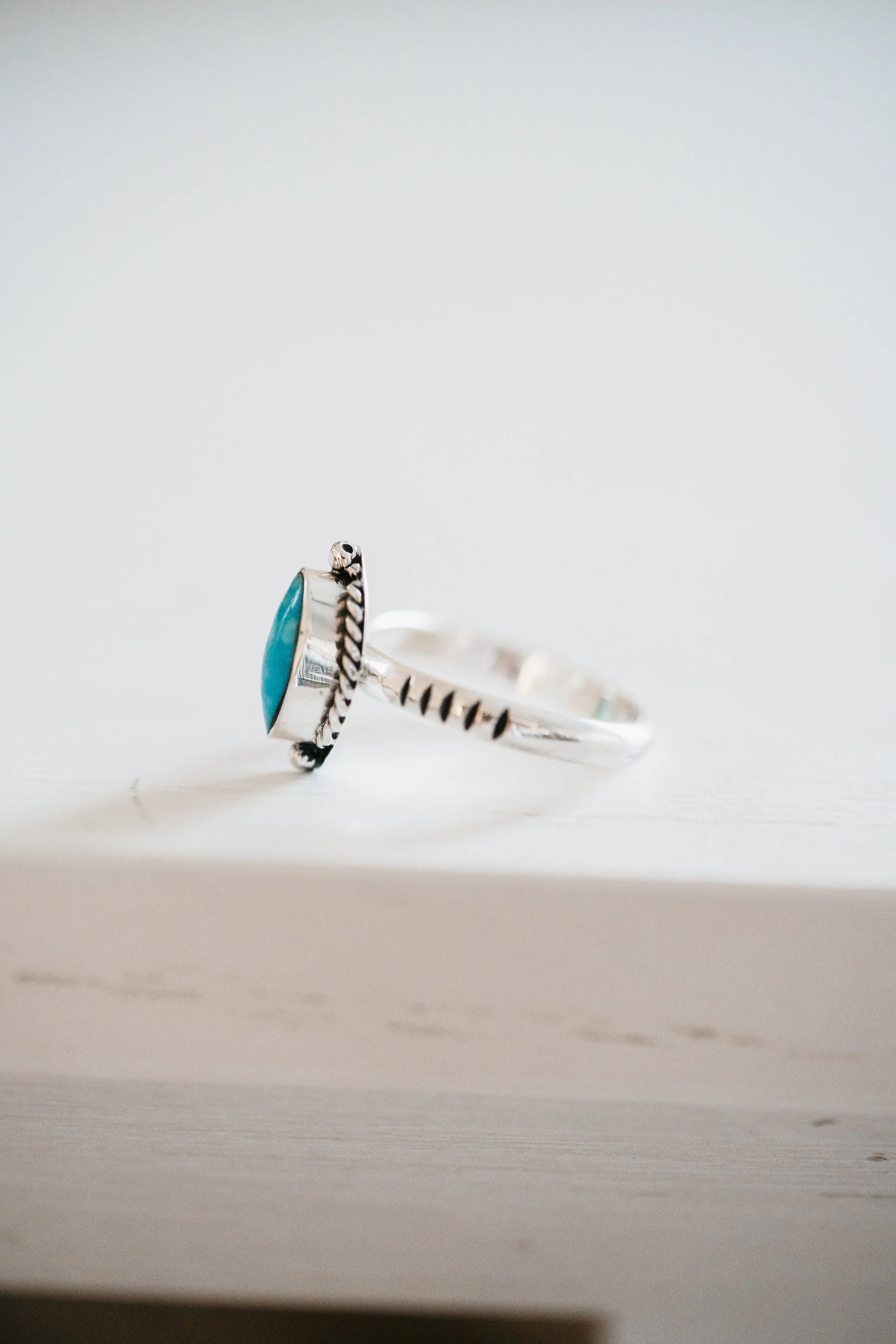 Nellie Ring | Turquoise sold by Goldie Lew product image thumbnail 2
