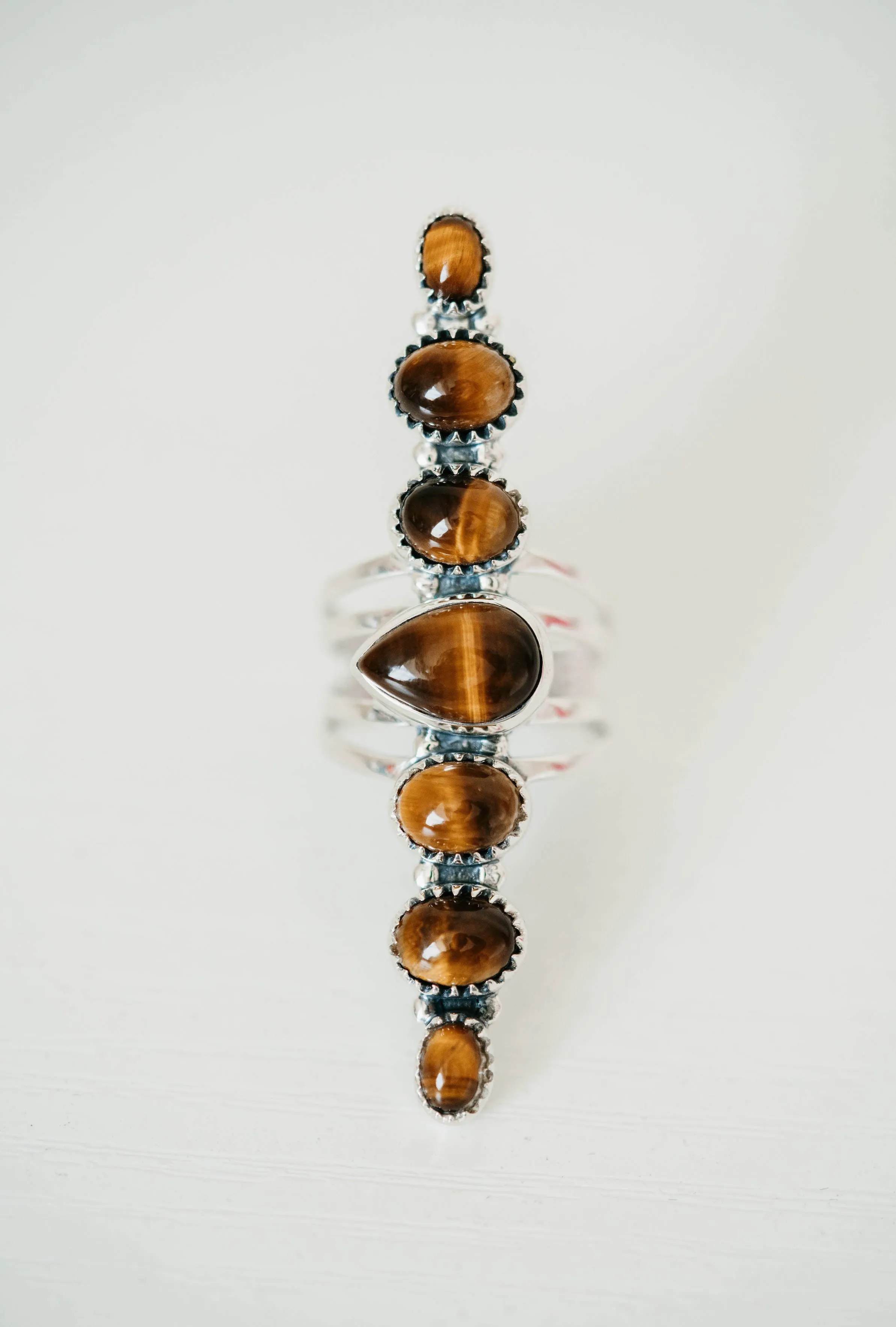 Salihah Ring | Tiger's Eye sold by Goldie Lew product image thumbnail 2