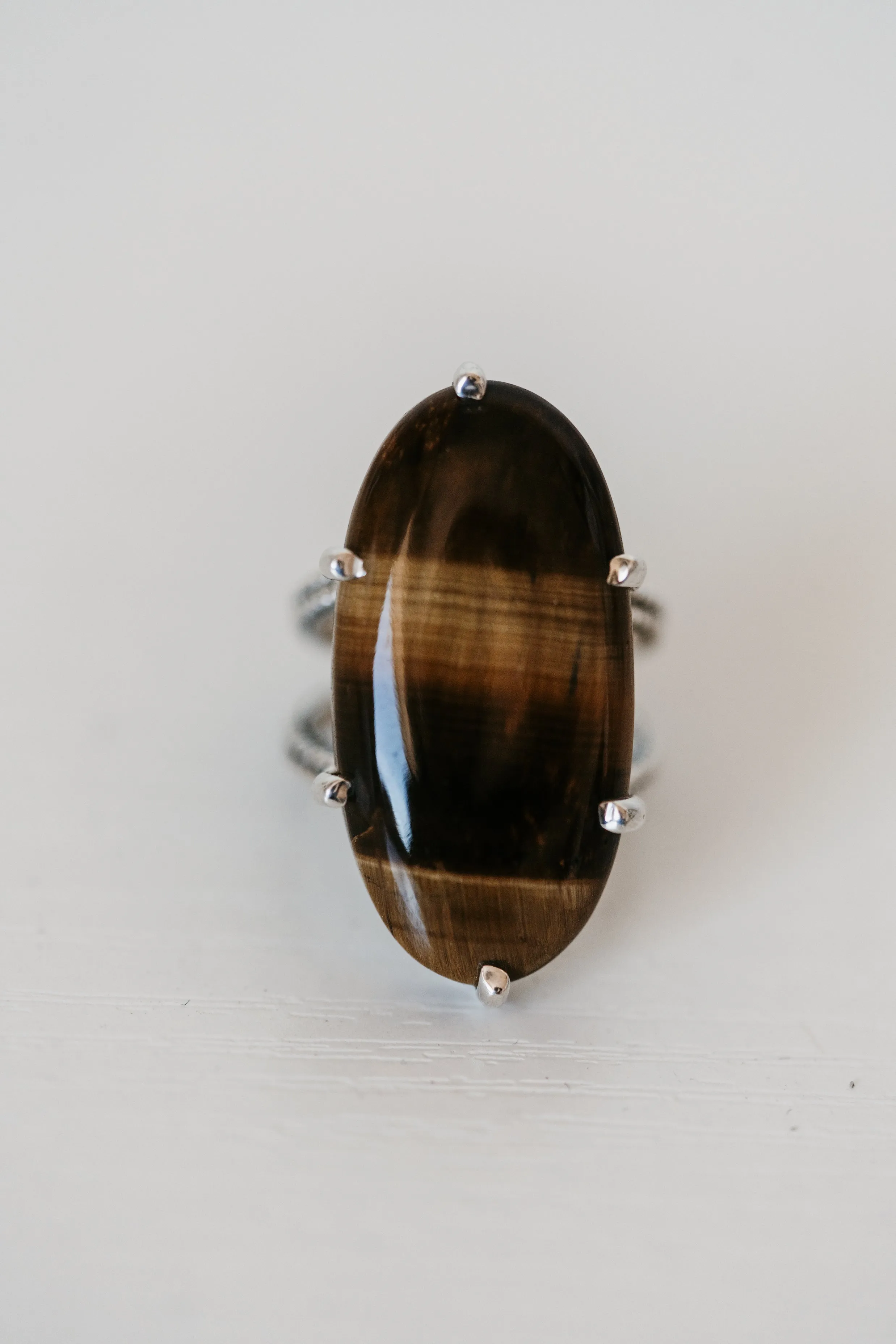 Lynn Ring | Tiger's Eye sold by Goldie Lew