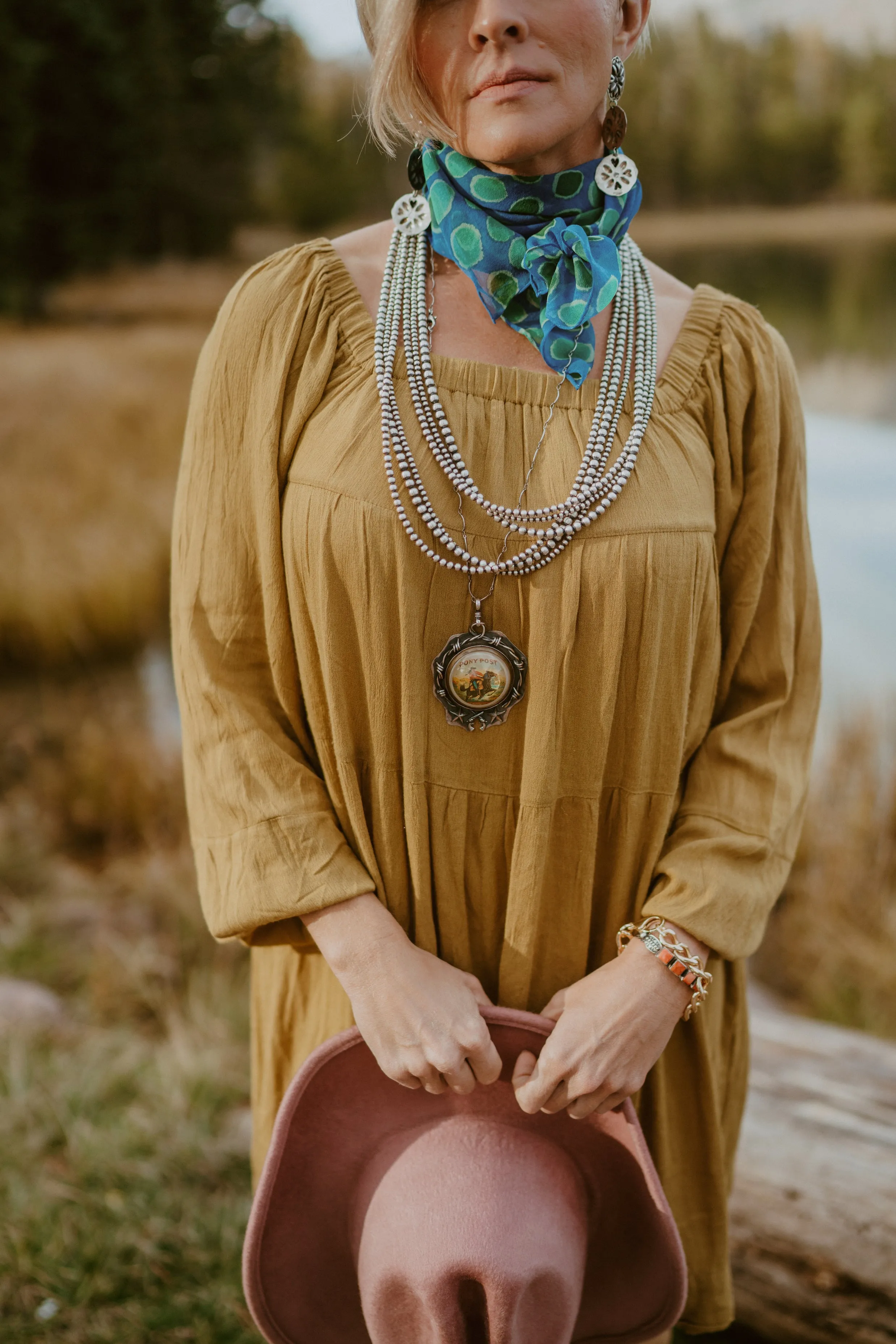 Pony Express Necklace | Large sold by Goldie Lew product image thumbnail 4