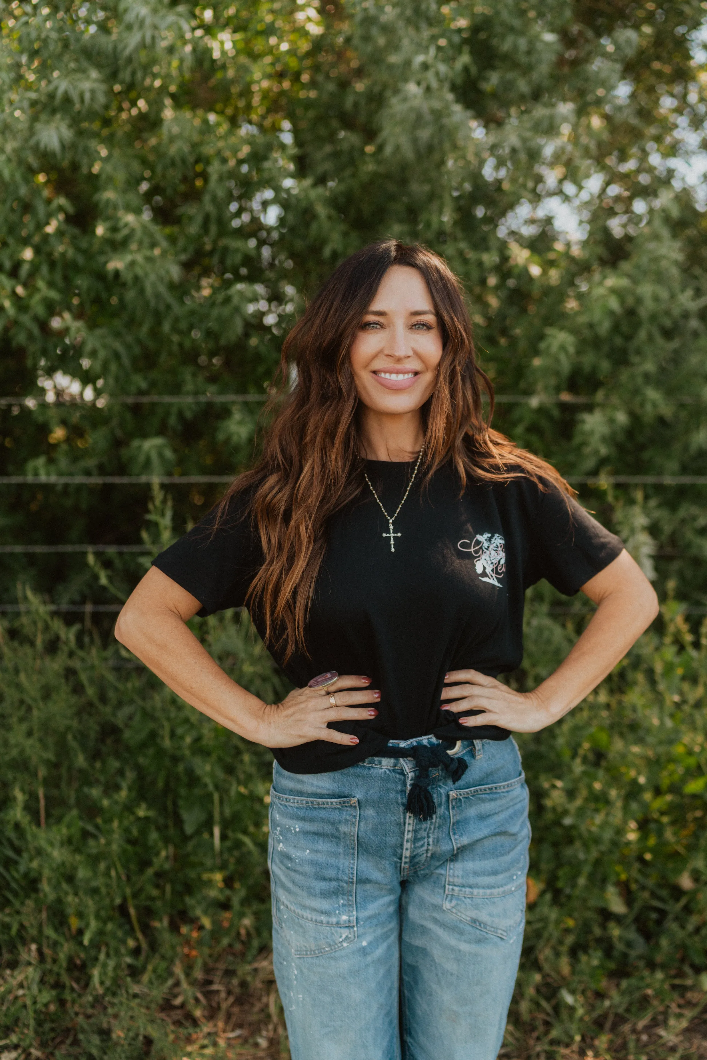 Walkin' After Midnight Tee sold by Goldie Lew product image thumbnail 3