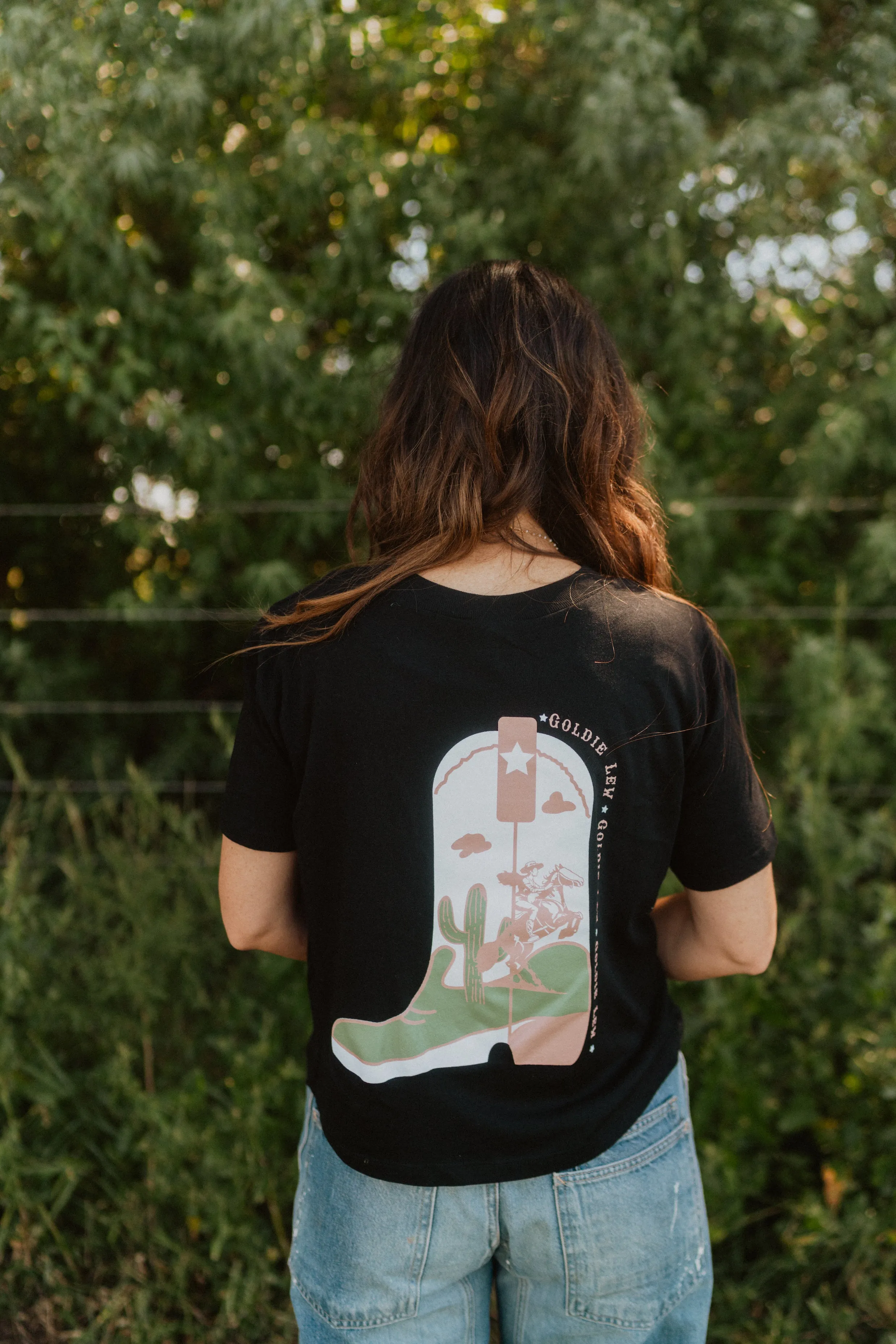 Walkin' After Midnight Tee sold by Goldie Lew product image thumbnail 2