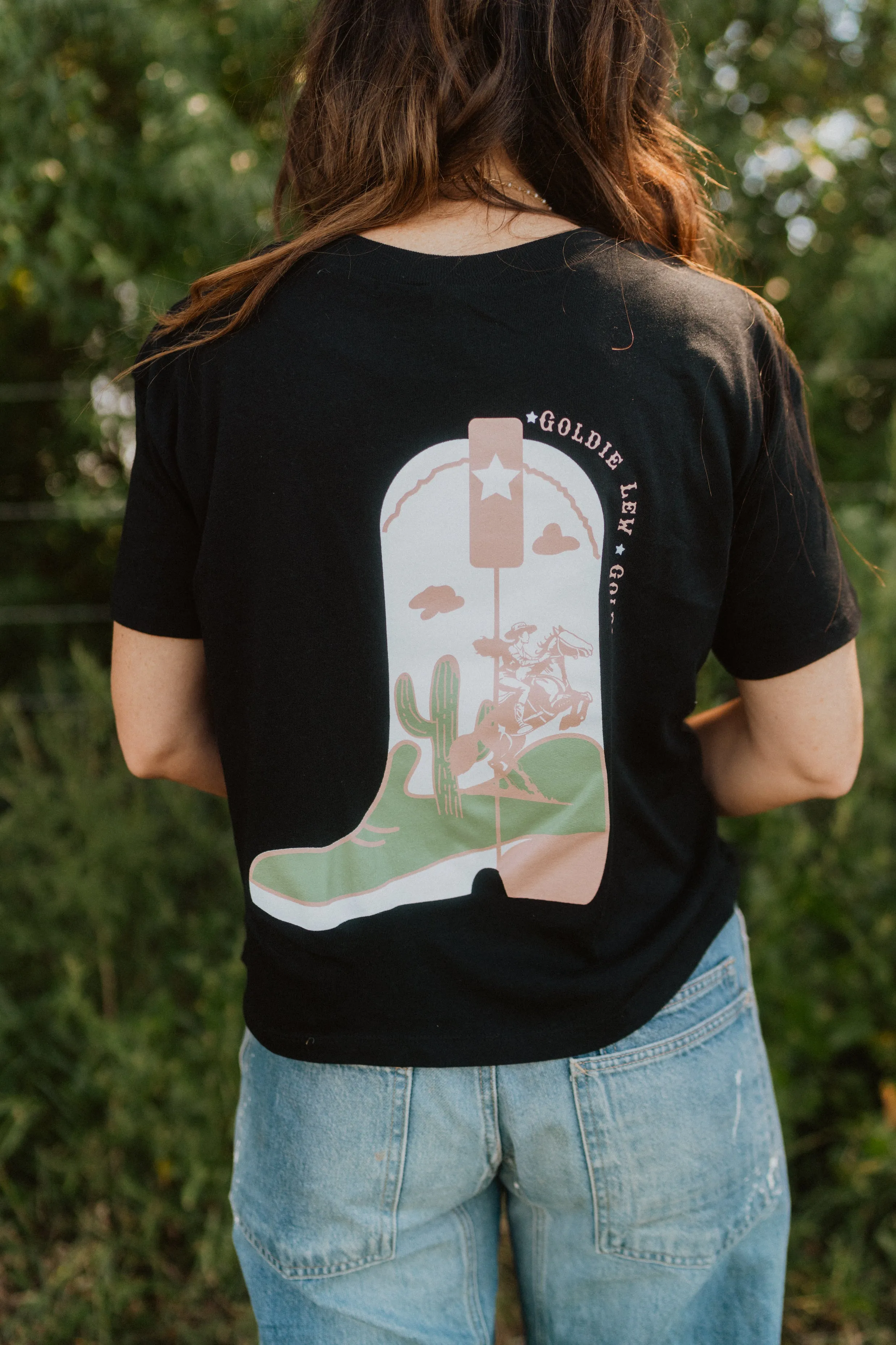 Walkin' After Midnight Tee sold by Goldie Lew product image thumbnail 5