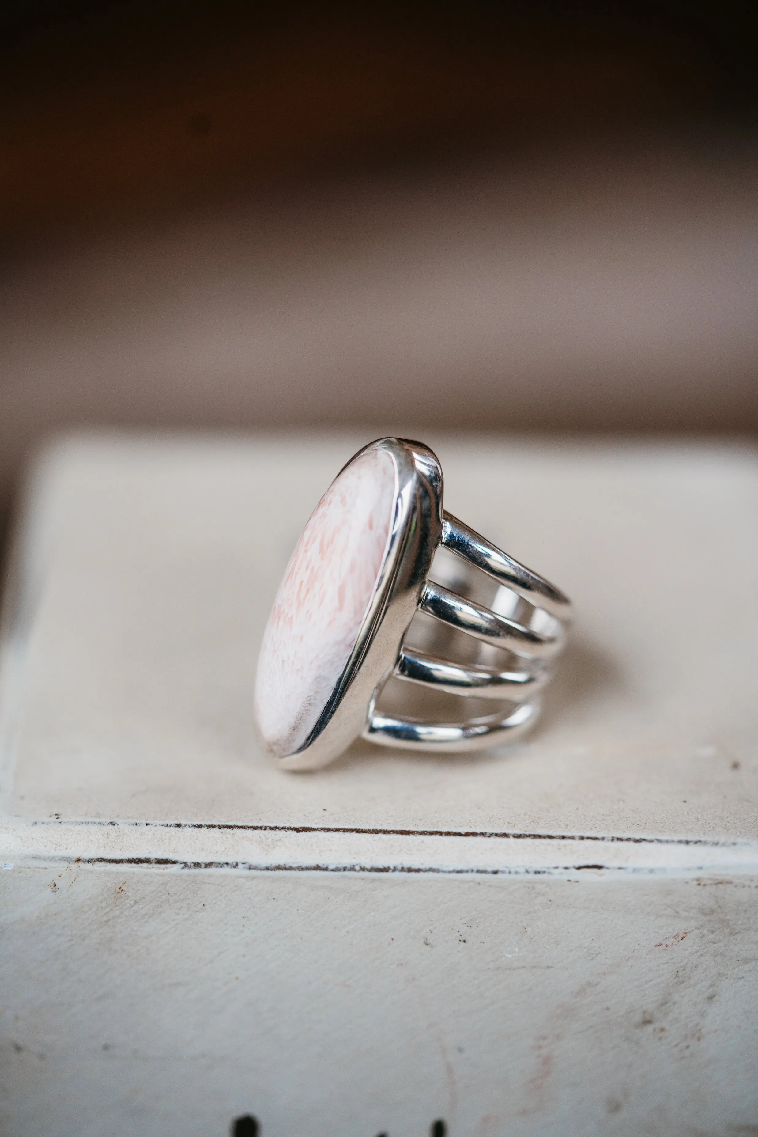 Cheyenne Ring | Pink sold by Goldie Lew product image thumbnail 2