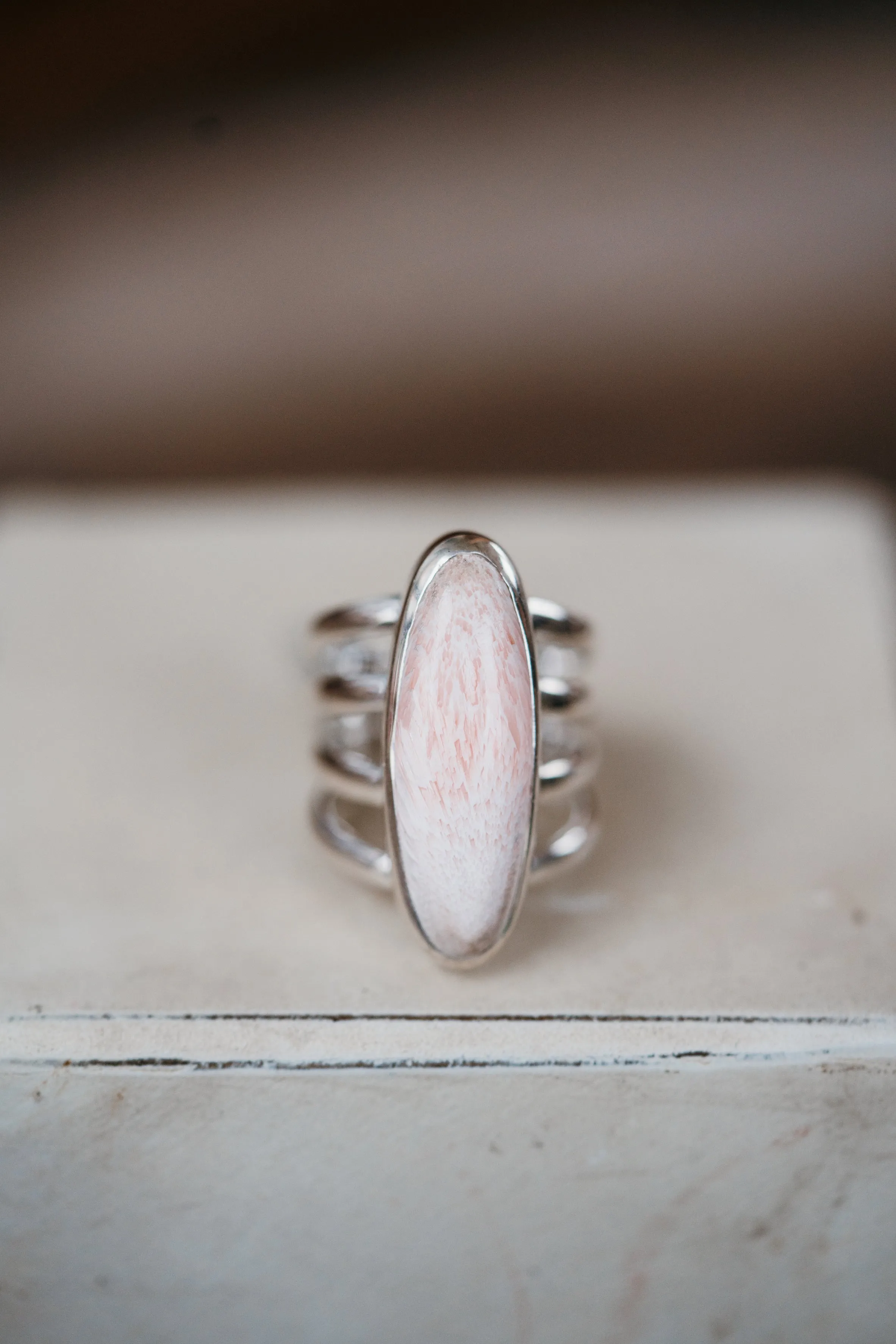 Cheyenne Ring | Pink sold by Goldie Lew