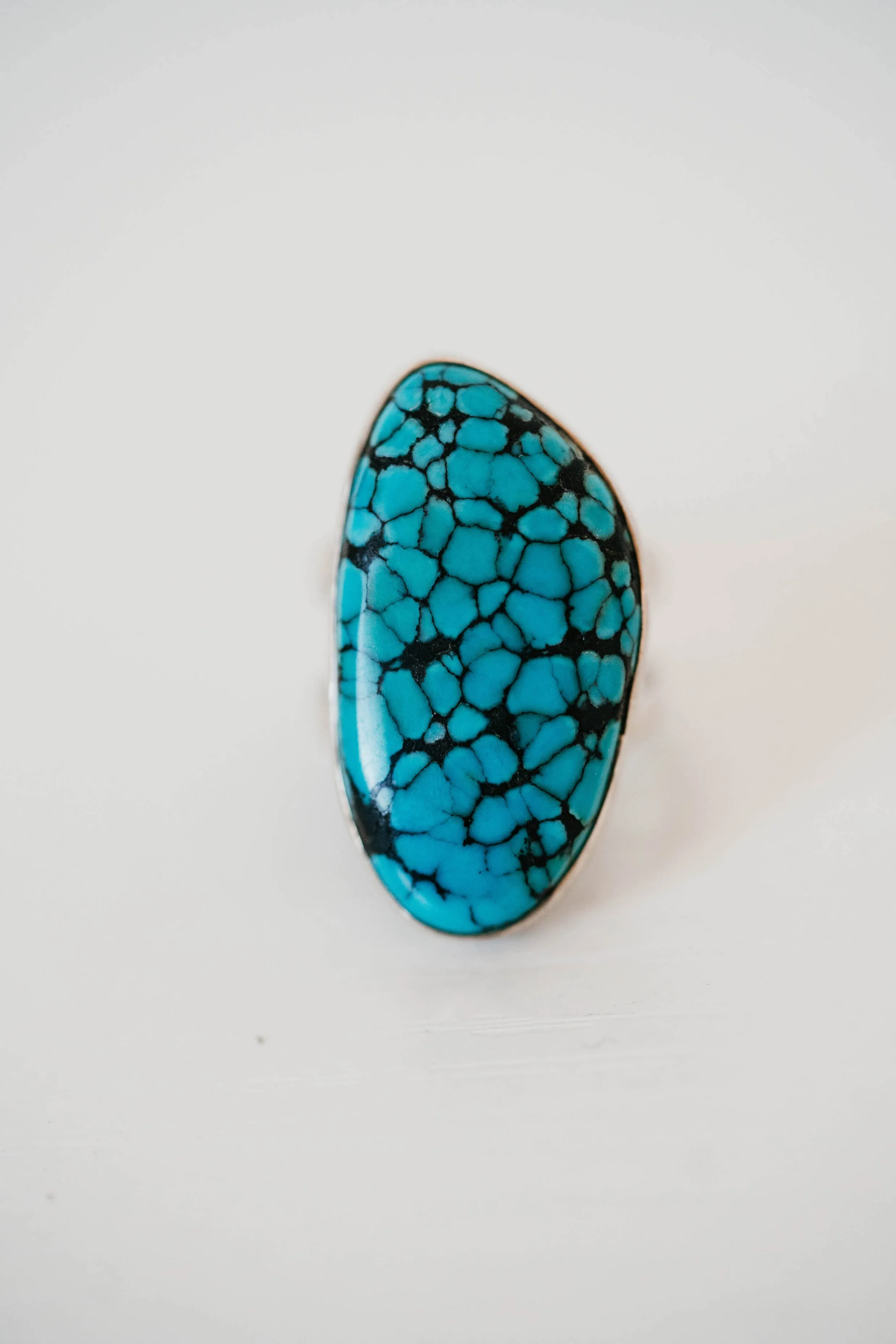 Nadia Ring | Tibetan Turquoise sold by Goldie Lew