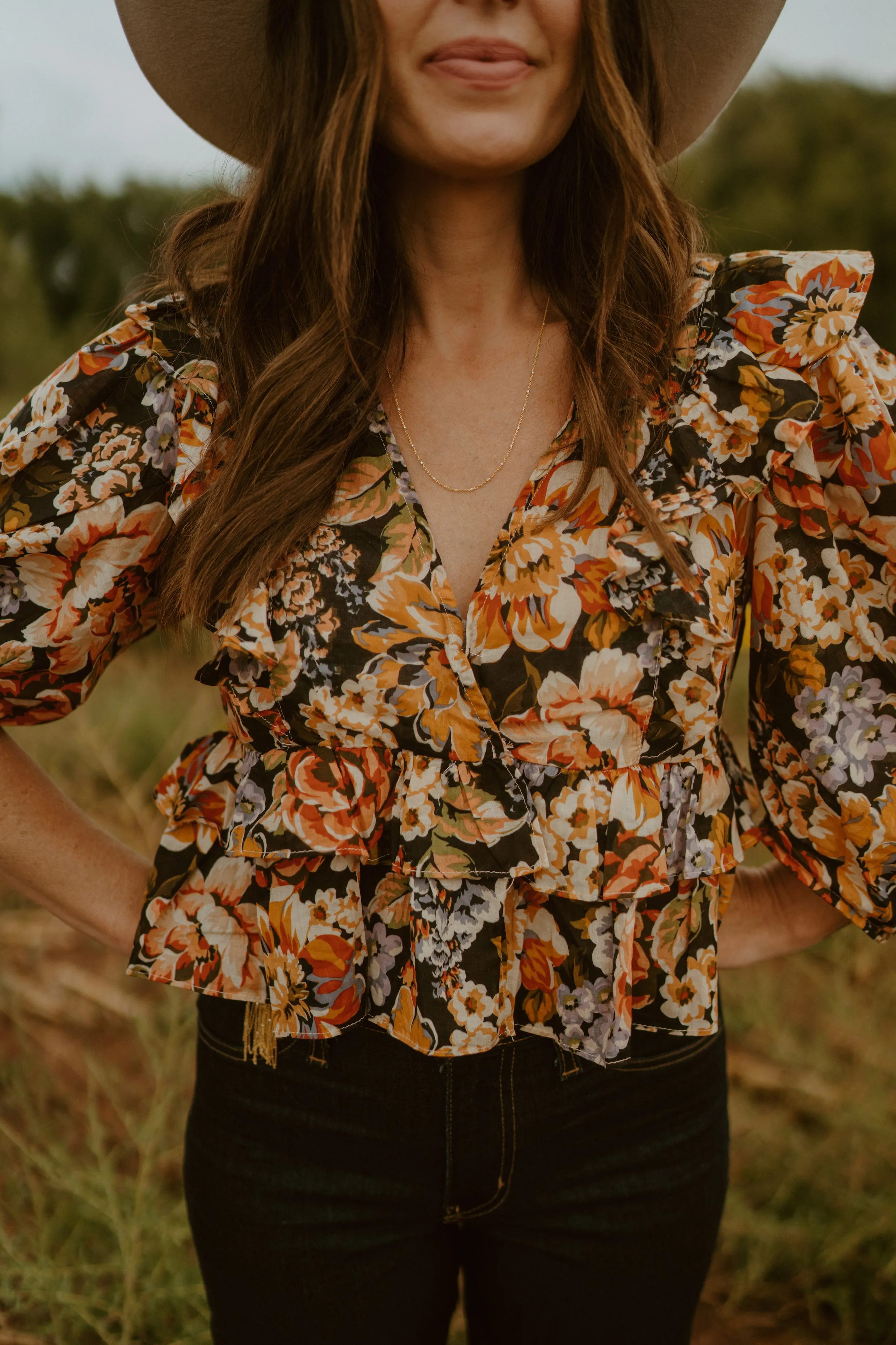 Jill Necklace | Gold sold by Goldie Lew product image thumbnail 2