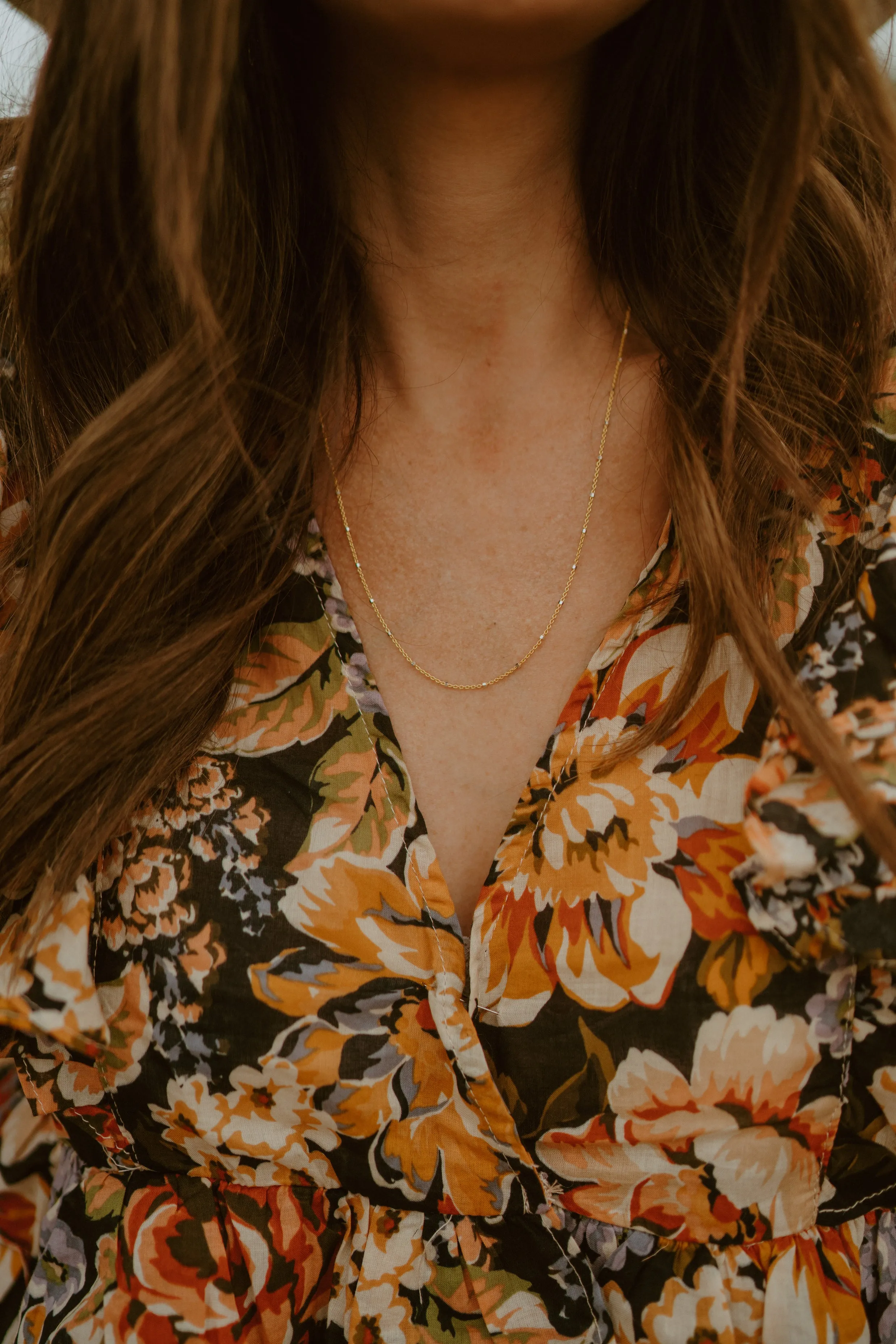 Jill Necklace | Gold sold by Goldie Lew