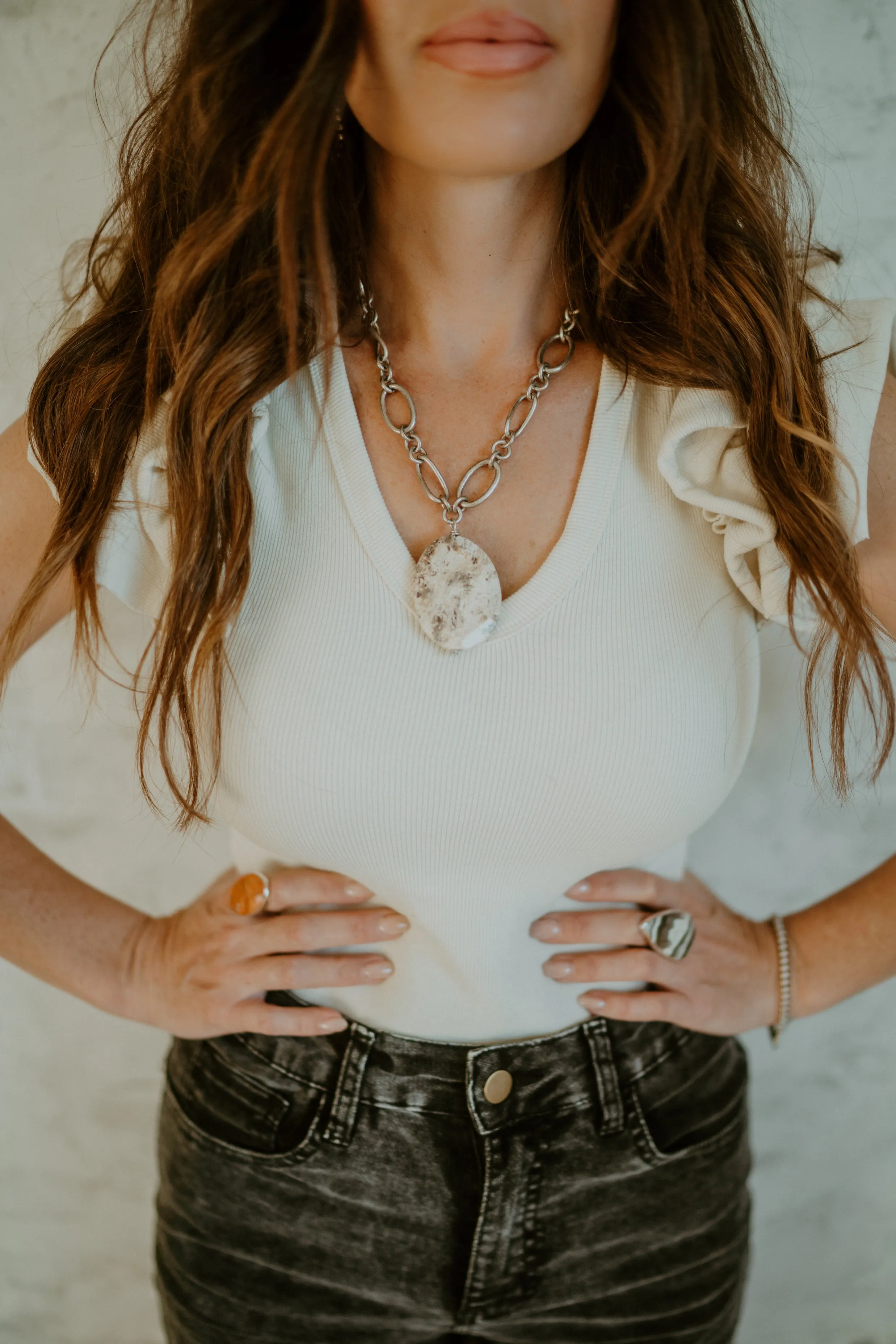 Kaley Necklace | #3 sold by Goldie Lew product image thumbnail 3