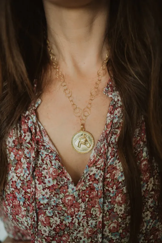 Seabiscuit Necklace sold by Goldie Lew