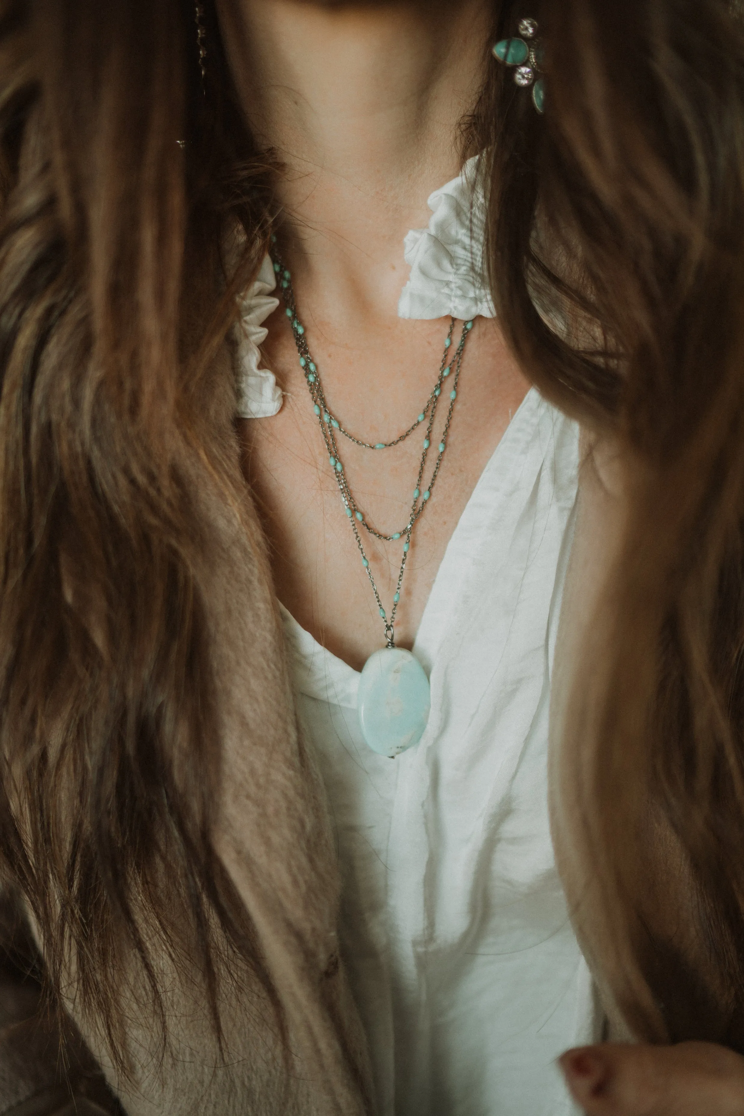 Kyni Girl Necklace | Maria sold by Goldie Lew