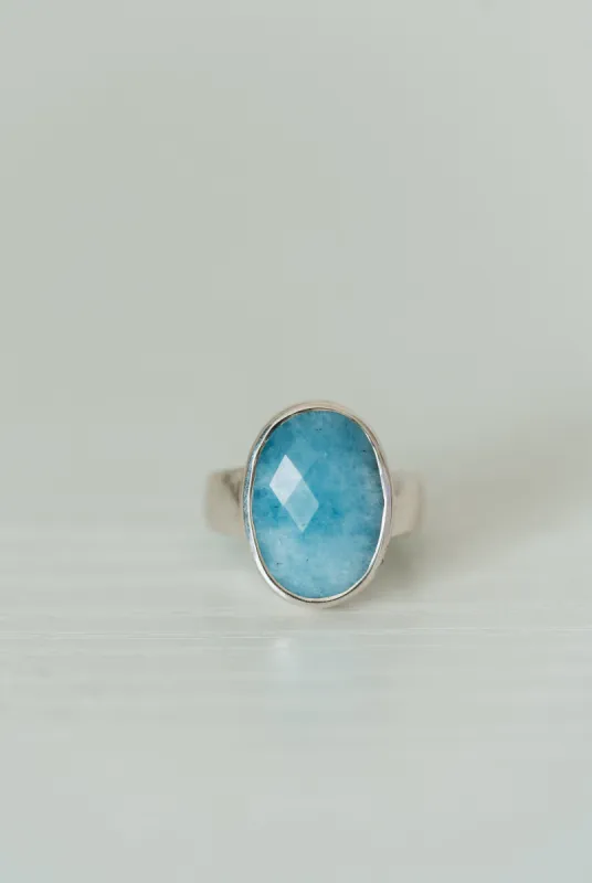 Charmaine Ring | Aquamarine - FINAL SALE sold by Goldie Lew