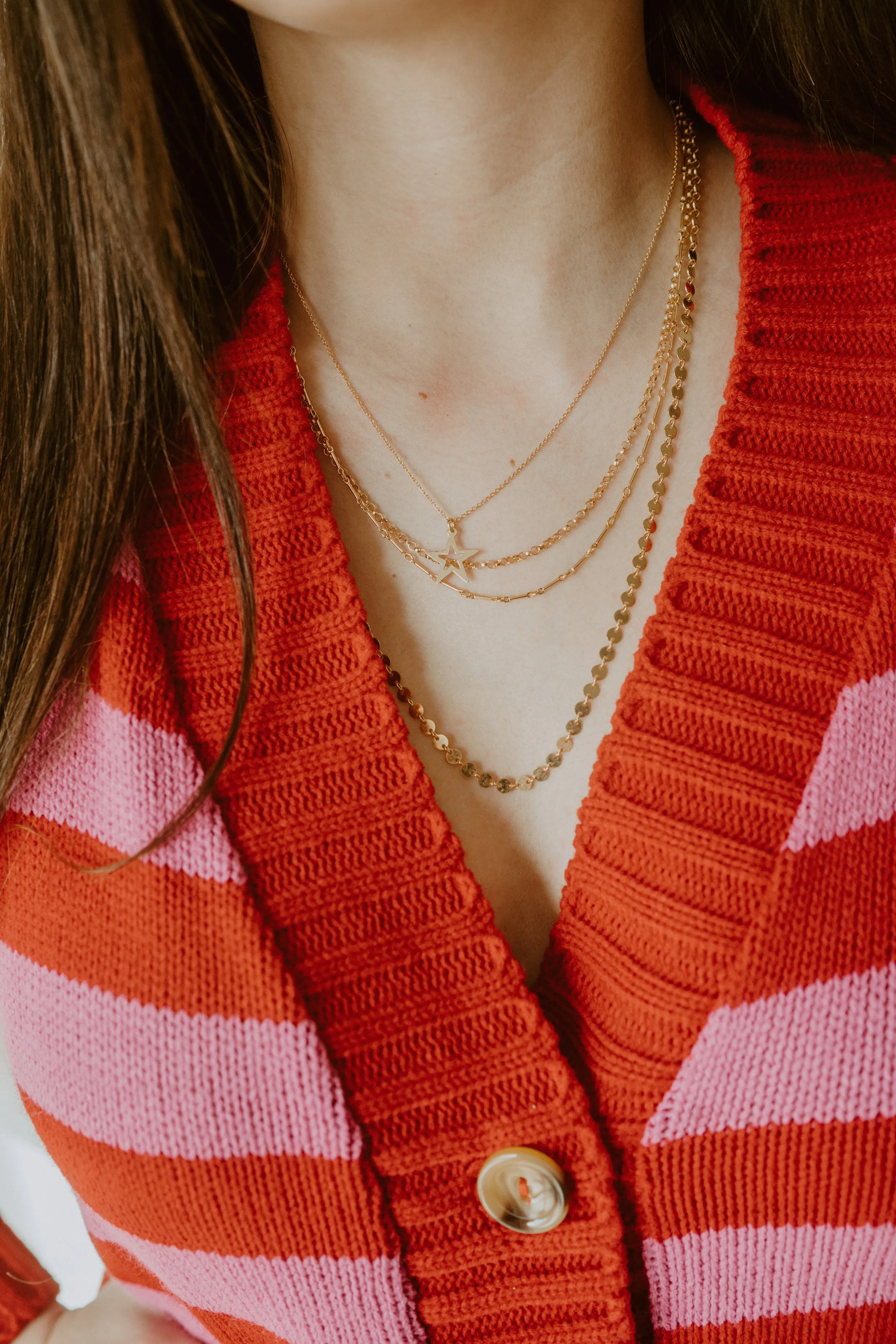 Gold Necklace Set #20 sold by Goldie Lew