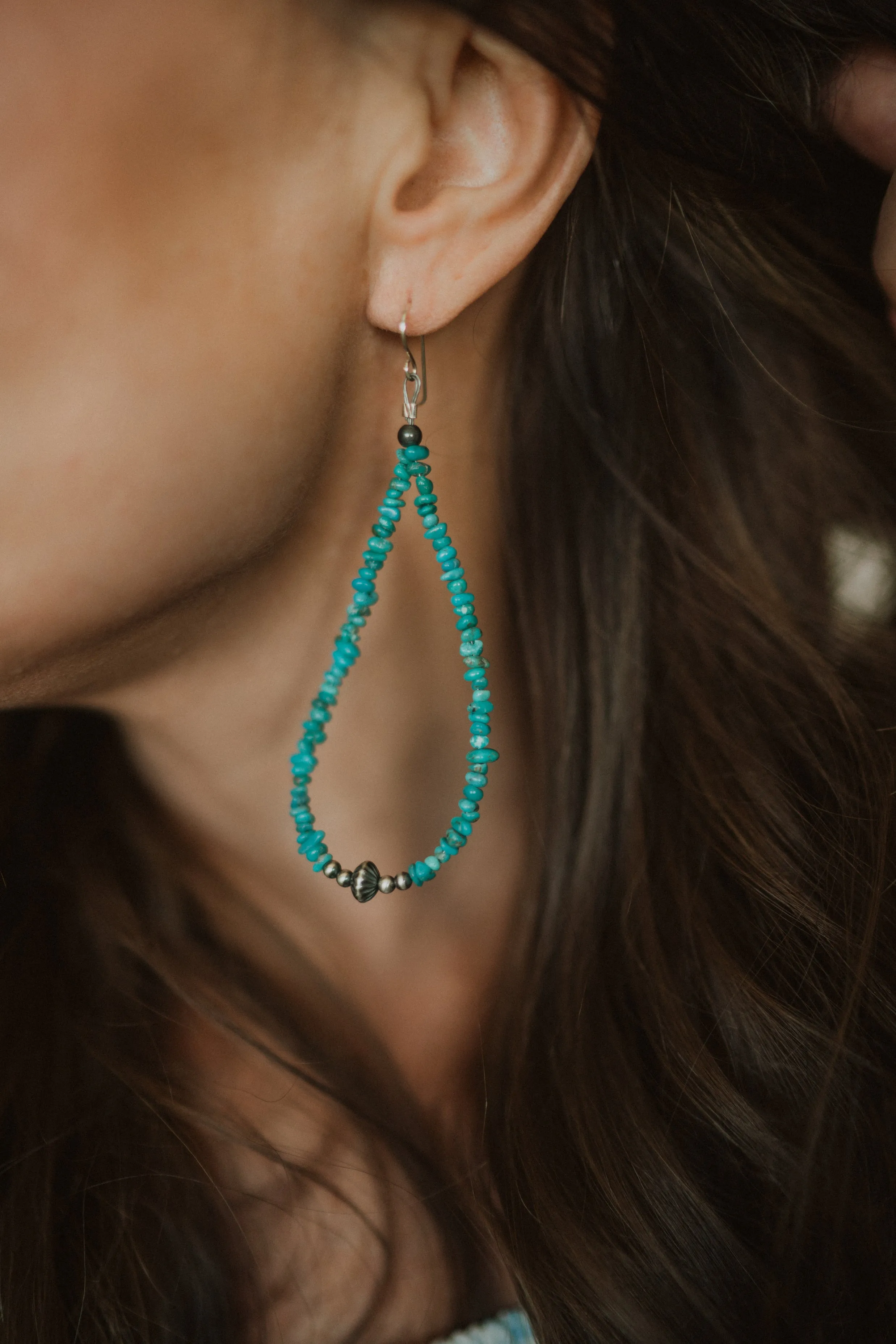 Shirley Earrings | Turquoise | #2 sold by Goldie Lew