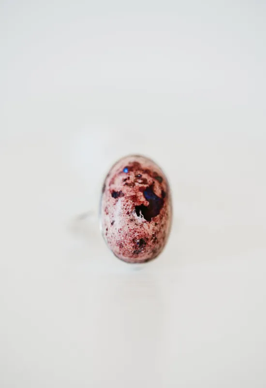 Whitaker Ring | Mexican Fire Opal sold by Goldie Lew