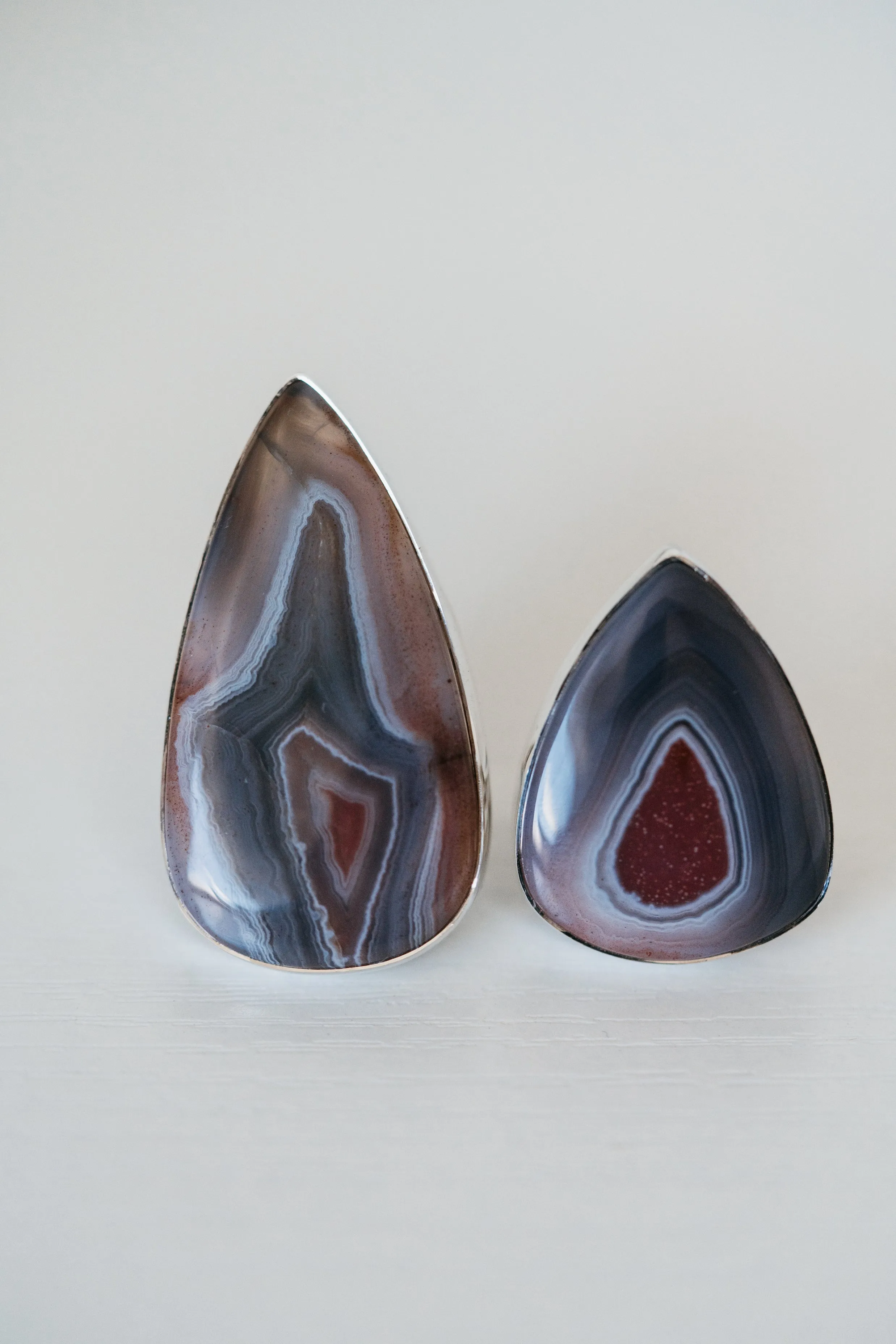 Ruby Falls Ring | Botswana Agate sold by Goldie Lew product image thumbnail 5