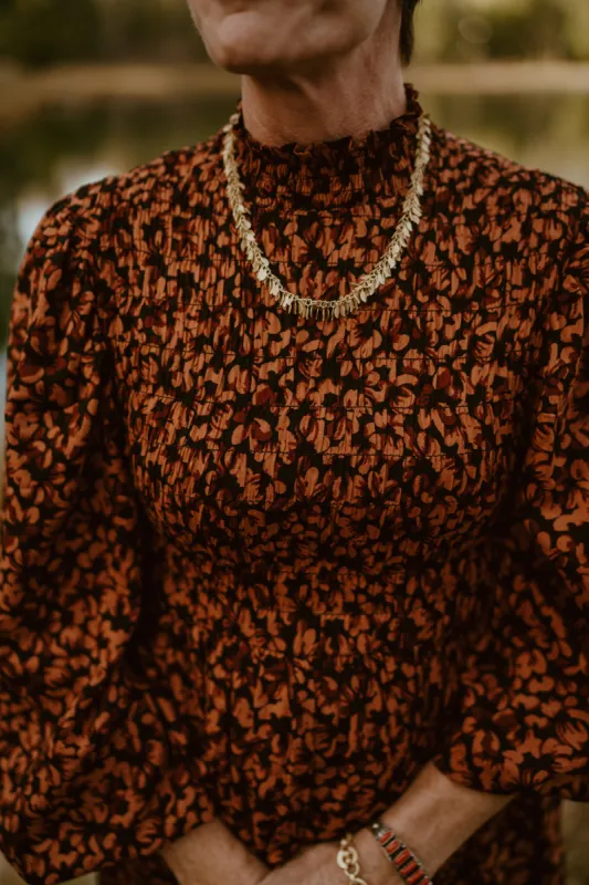 La Pluma Necklace | Gold sold by Goldie Lew