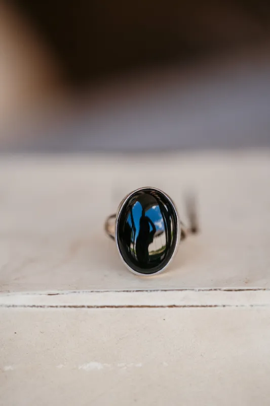 Ronnie Ring | Black Onyx sold by Goldie Lew