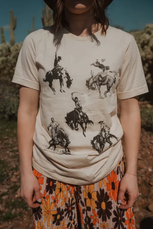 Bucking Bronc T-Shirt sold by Goldie Lew