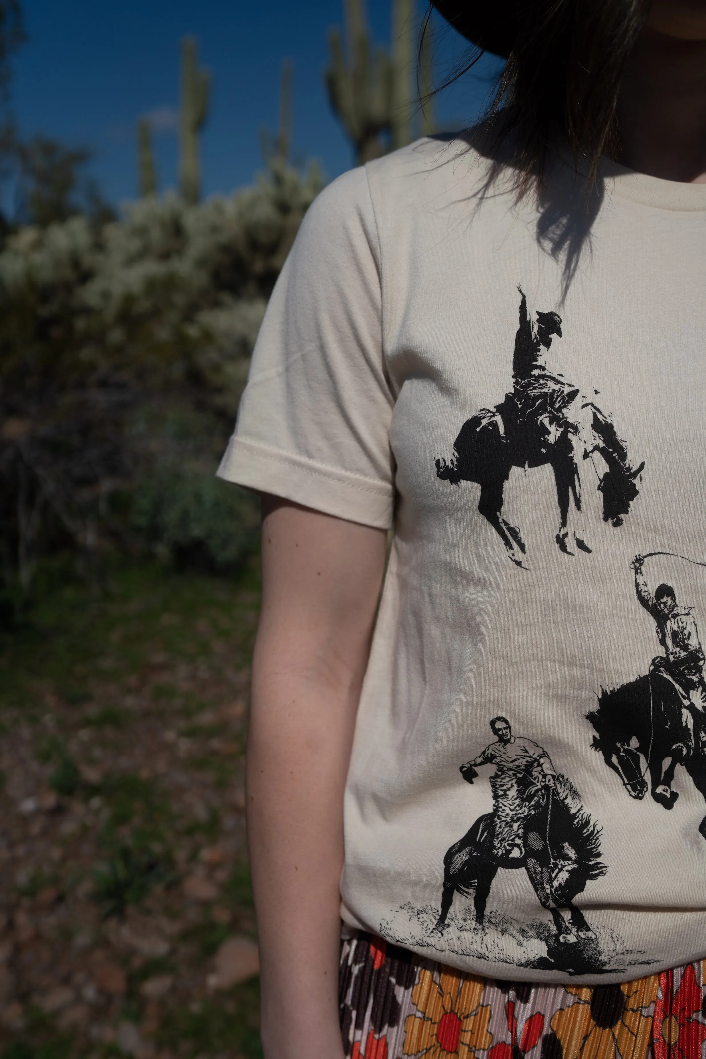 Bucking Bronc T-Shirt sold by Goldie Lew product image thumbnail 5