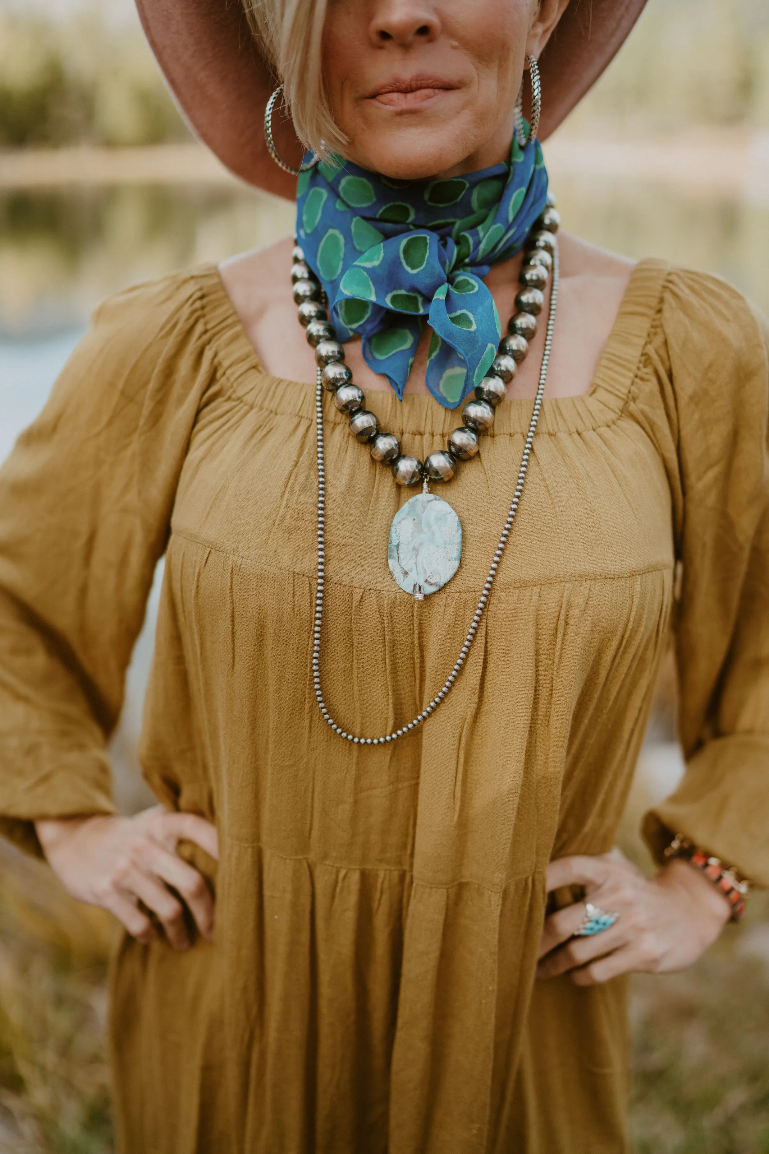 Myla Necklace | 36 inch | 4 mm sold by Goldie Lew product image thumbnail 5