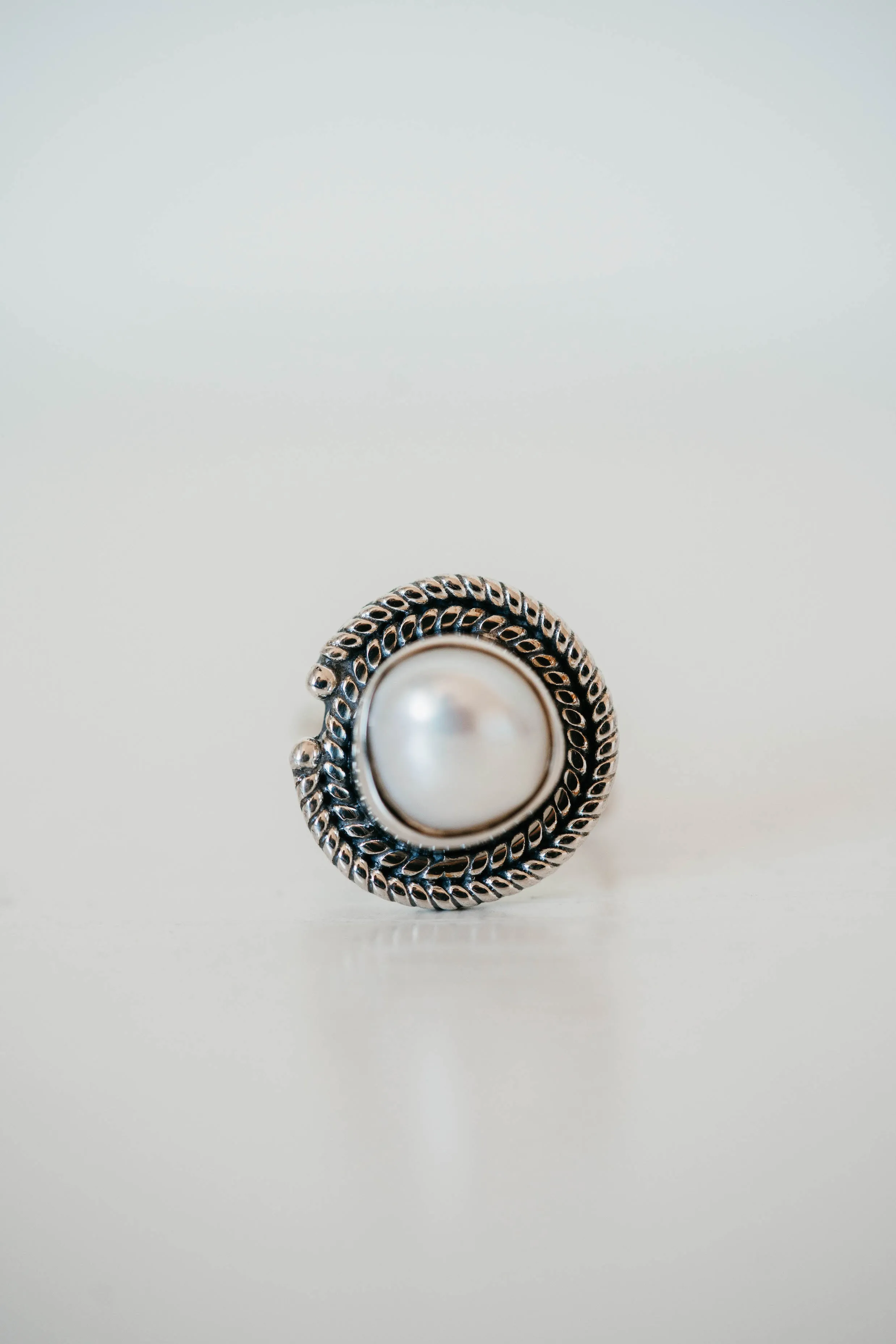 Maya Ring | Pearl sold by Goldie Lew