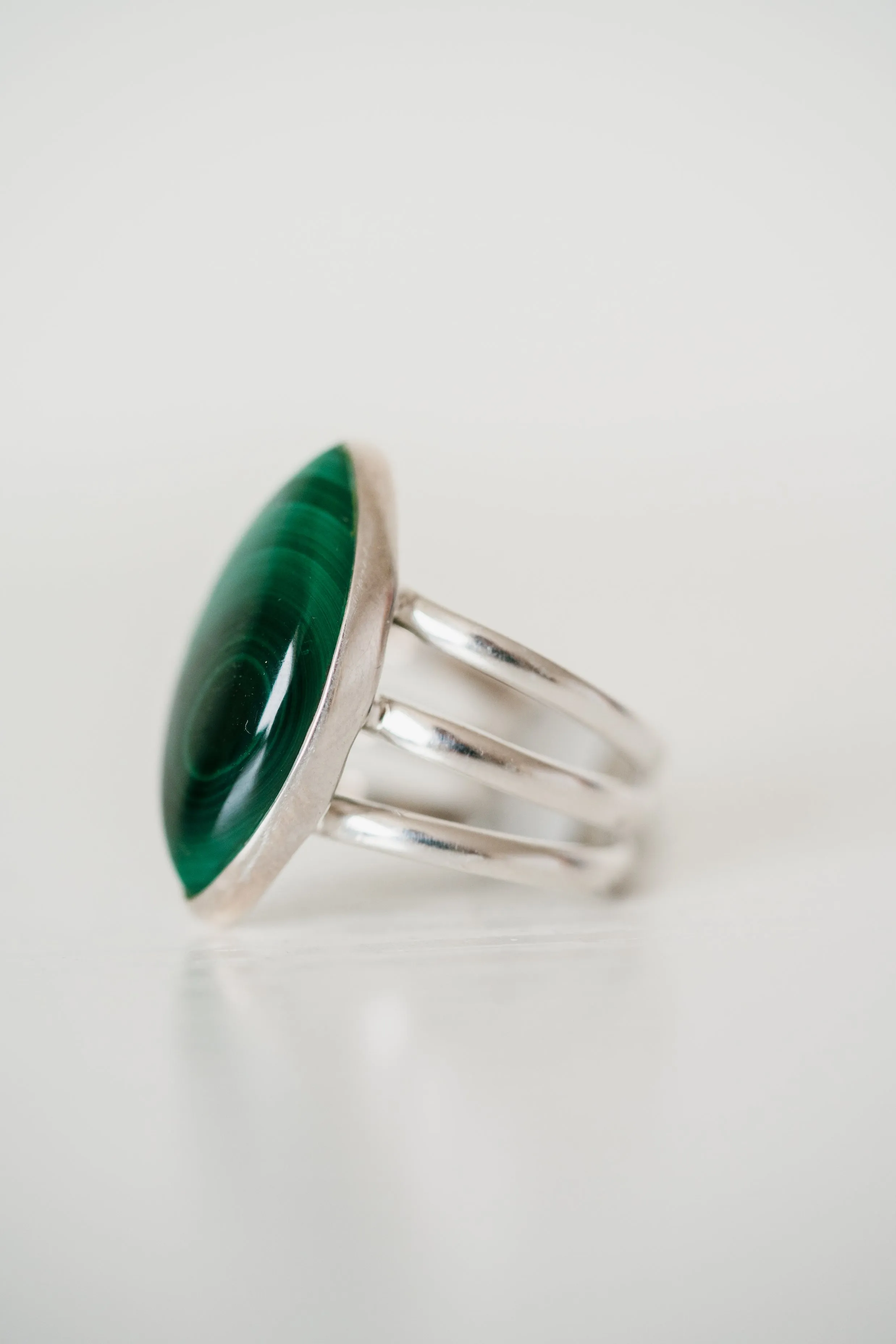 Alula Ring | Malachite sold by Goldie Lew product image thumbnail 3