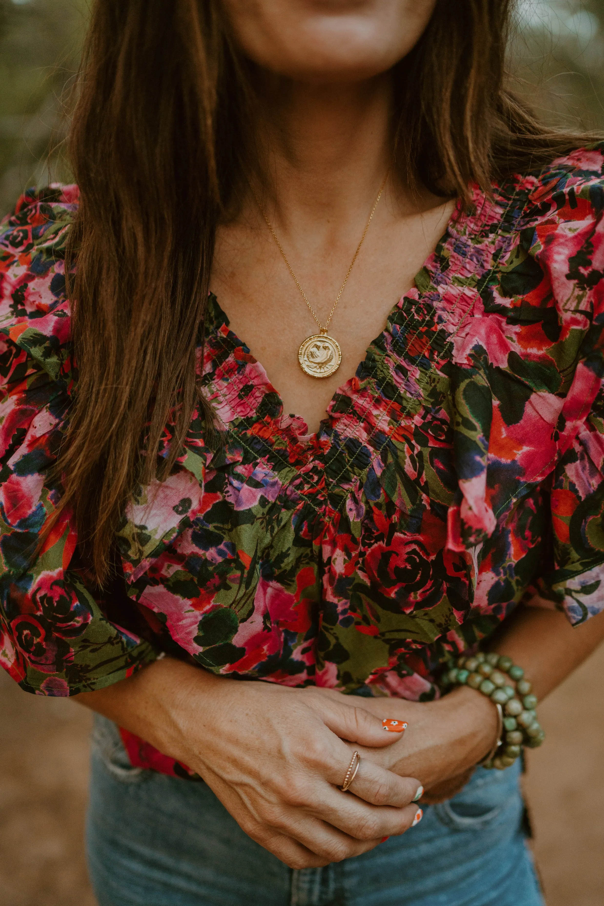 Lovebirds Necklace | Gold sold by Goldie Lew