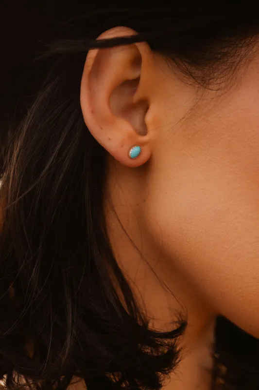 Small Raquel Studs sold by Goldie Lew